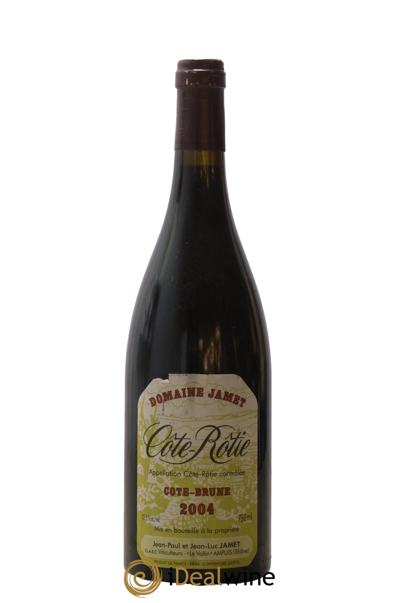 Côte-Rôtie Côte Brune Jamet (Domaine) 2004 - Posten von 1 Flasche - 0
