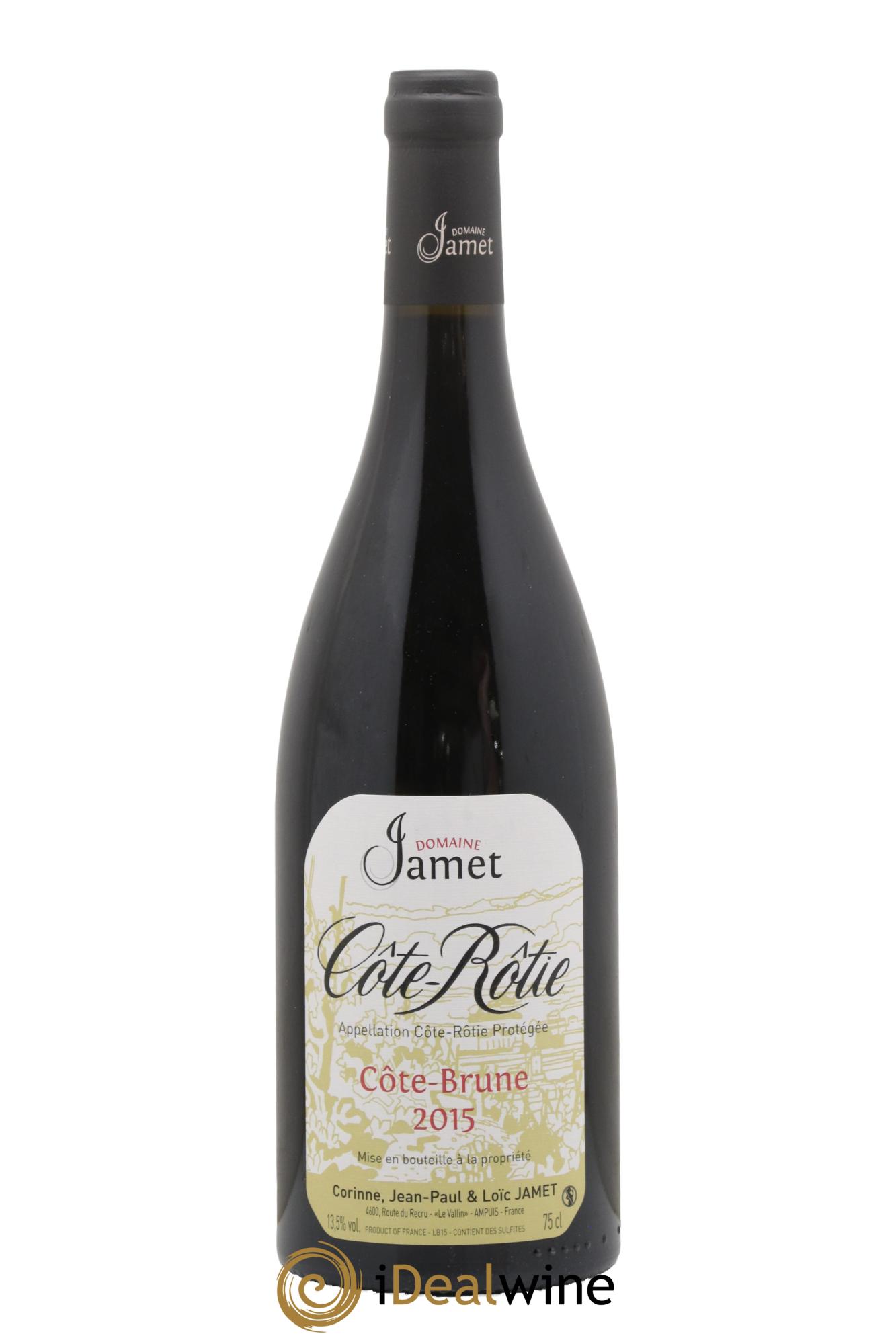 Côte-Rôtie Côte Brune Jamet (Domaine) 2015 - Lotto di 1 bottiglia - 0
