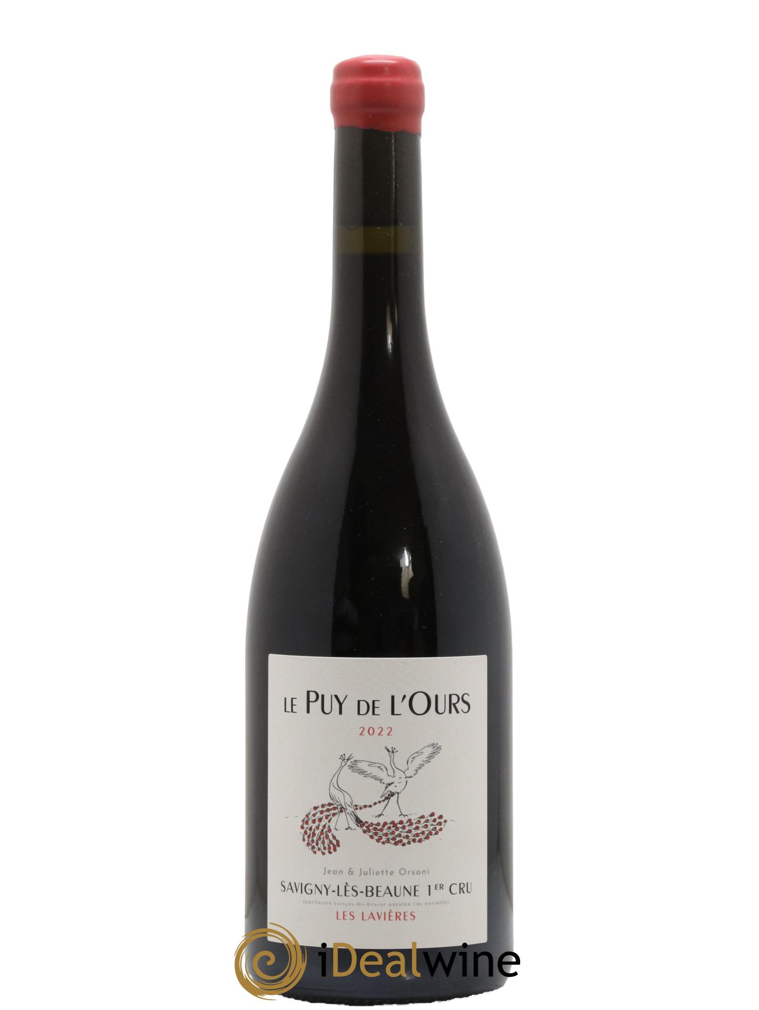 Savigny-lès-Beaune 1er Cru Les Lavières Le Puy de l'ours 2022 - Lot of 1 bottle - 0