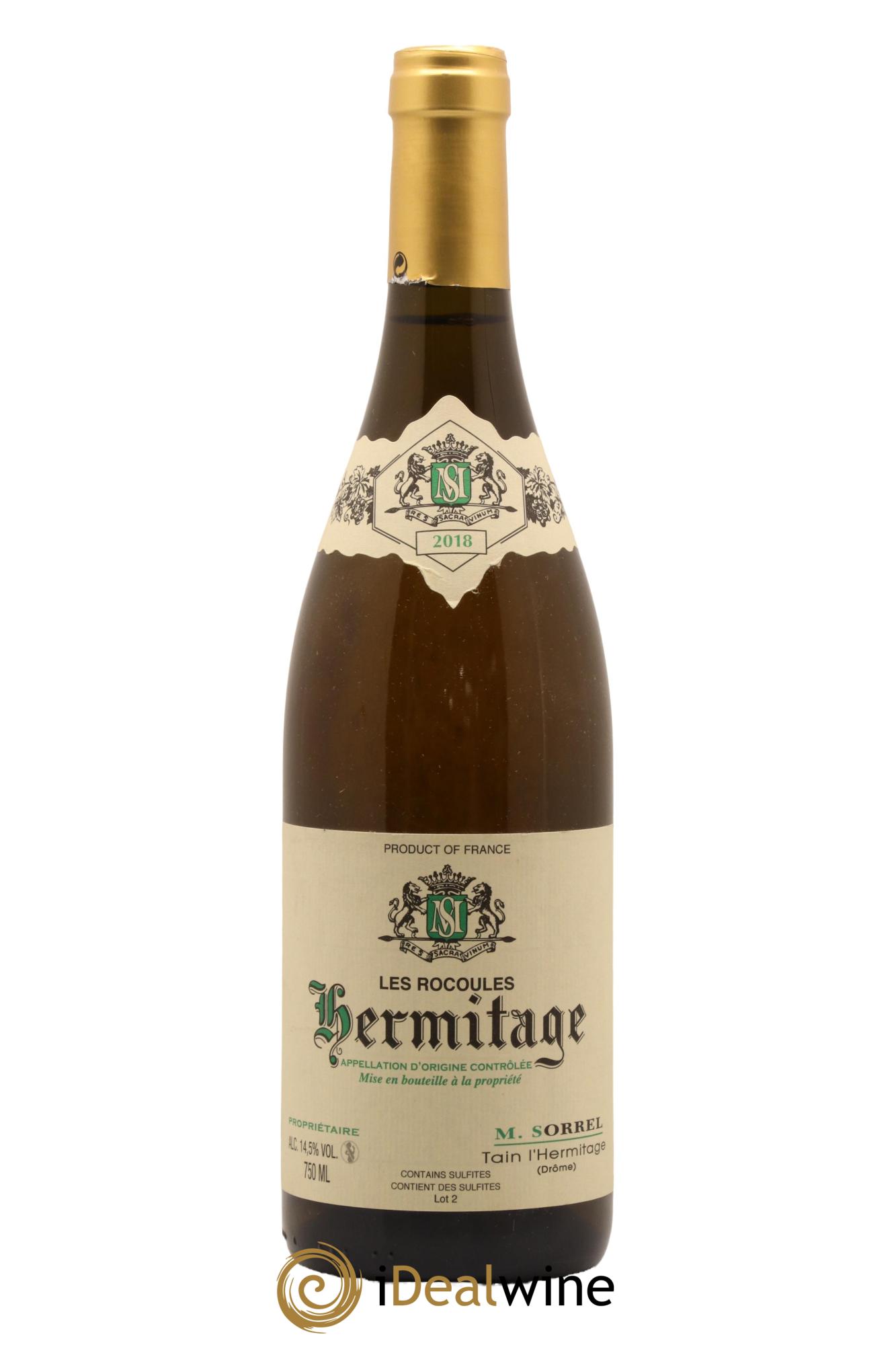 Hermitage Les Rocoules Marc Sorrel 2018 - Posten von 1 Flasche - 0