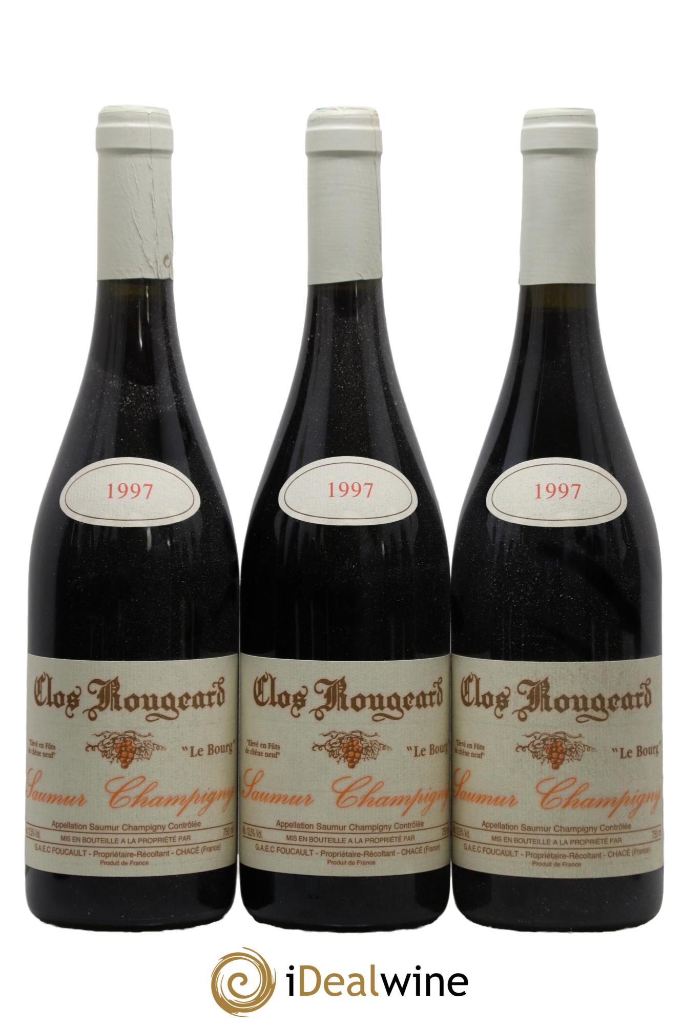 Saumur-Champigny Le Bourg Clos Rougeard 1997 - Lot de 12 bouteilles - 1