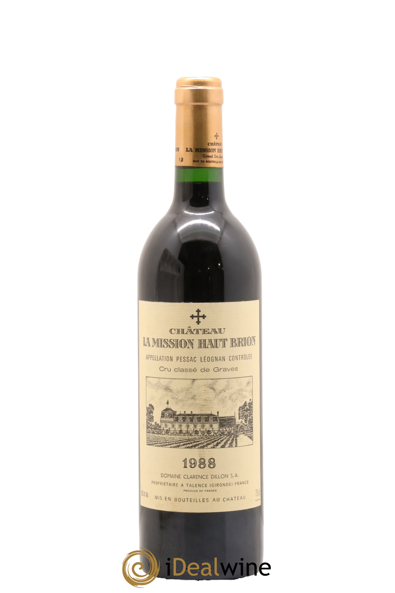Château la Mission Haut-Brion Cru Classé de Graves 1988 - Lot of 1 bottle - 0