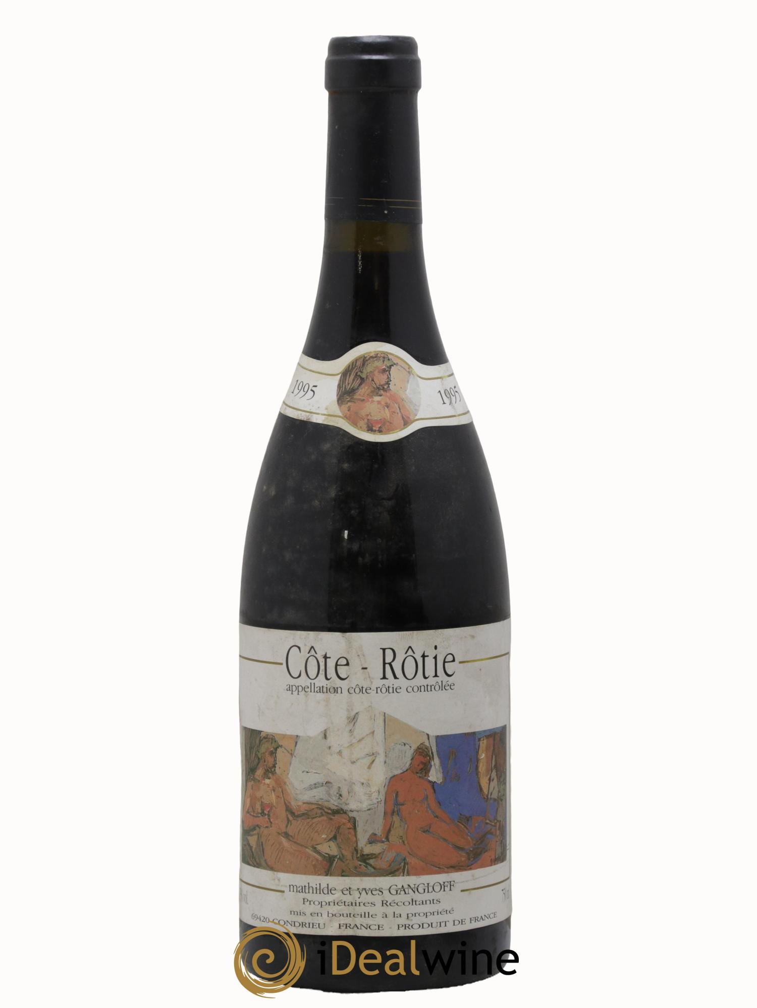 Côte-Rôtie Gangloff (Domaine) 1995 - Posten von 1 Flasche - 0
