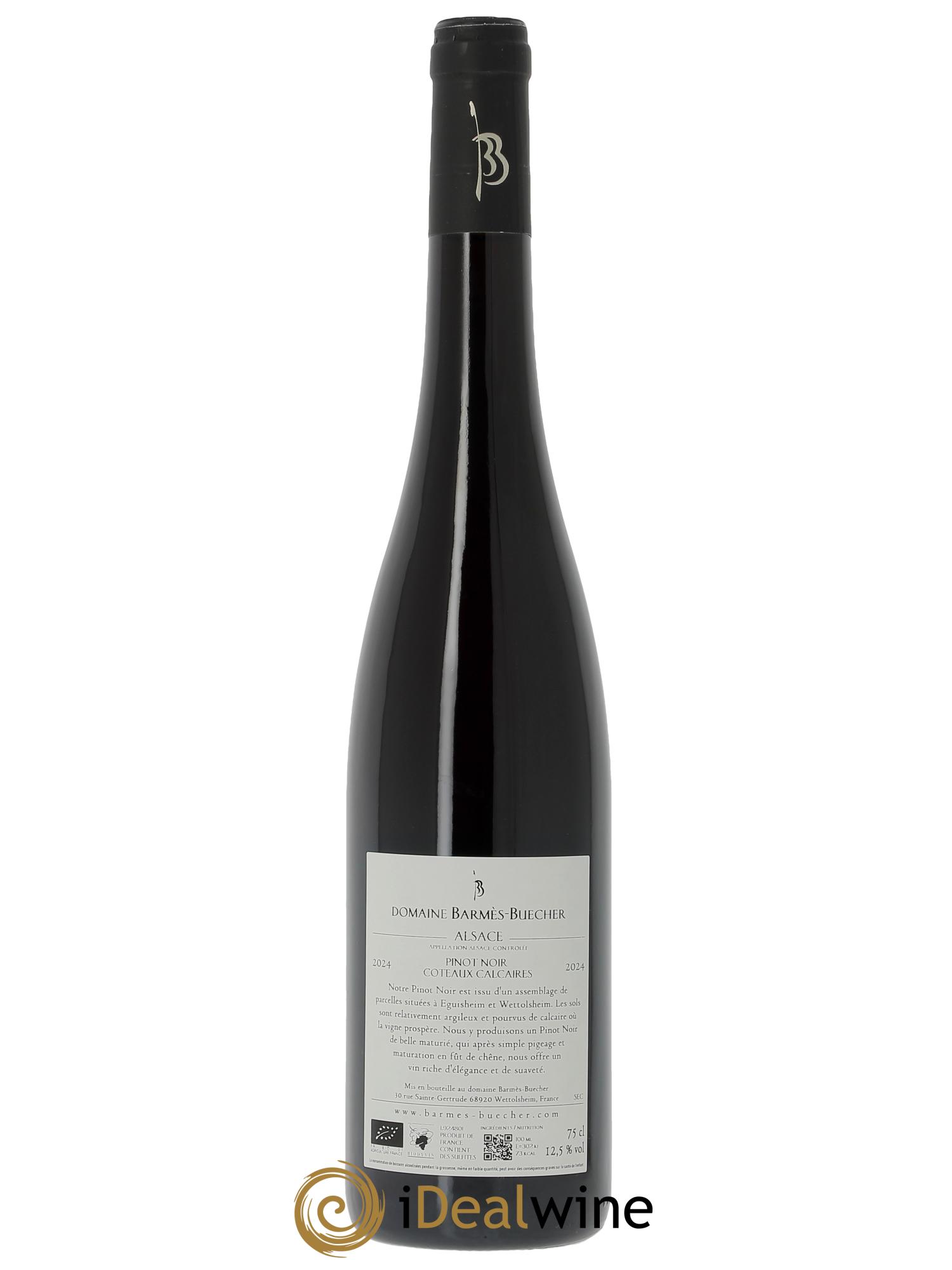 Alsace Pinot Noir Coteaux Calcaires Barmes-Buecher Barmes-Buecher  2024 - Lotto di 1 bottiglia - 1