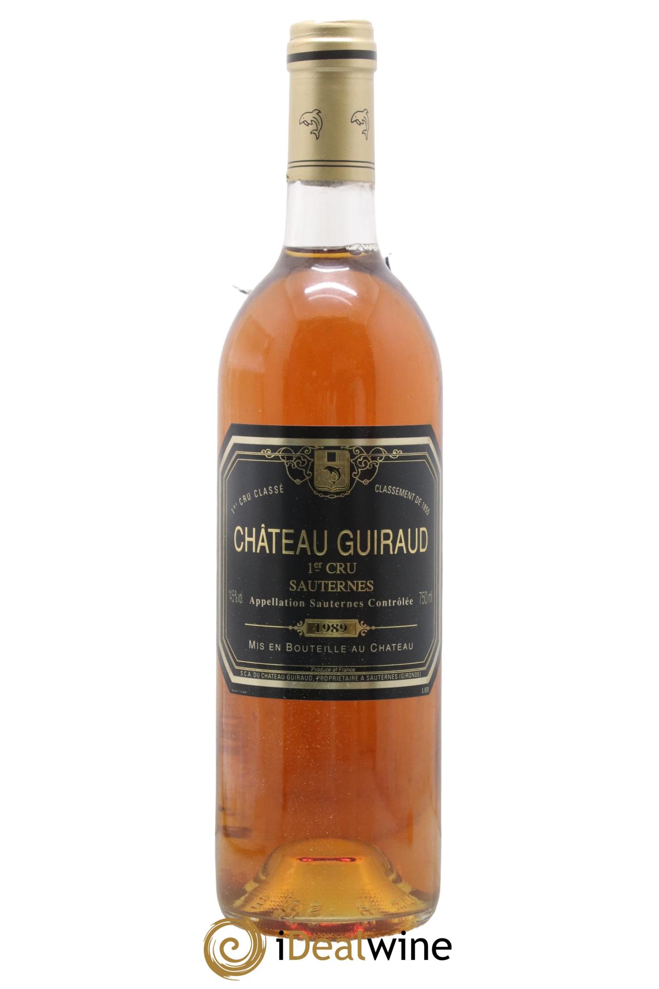 Château Guiraud 1er Grand Cru Classé 1989 - Lotto di 1 bottiglia - 0