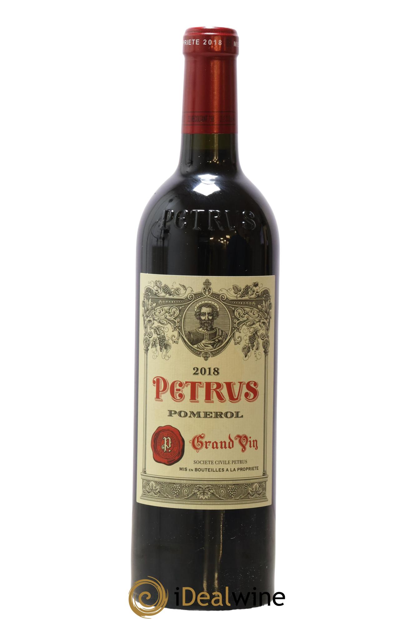 Petrus  2018 - Lot de 1 bouteille - 0