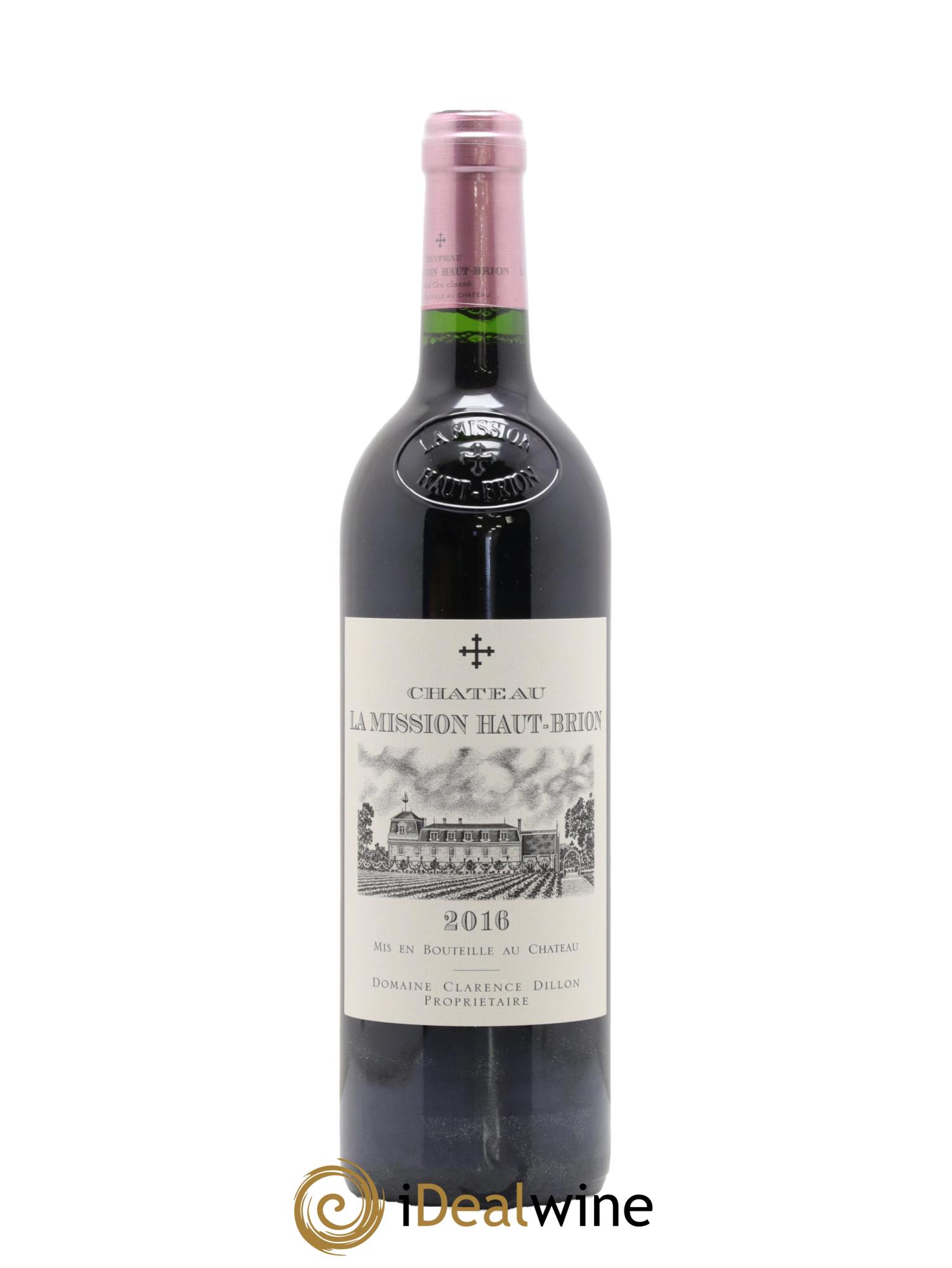Château la Mission Haut-Brion Cru Classé de Graves 2016 - Lot de 1 bouteille - 0