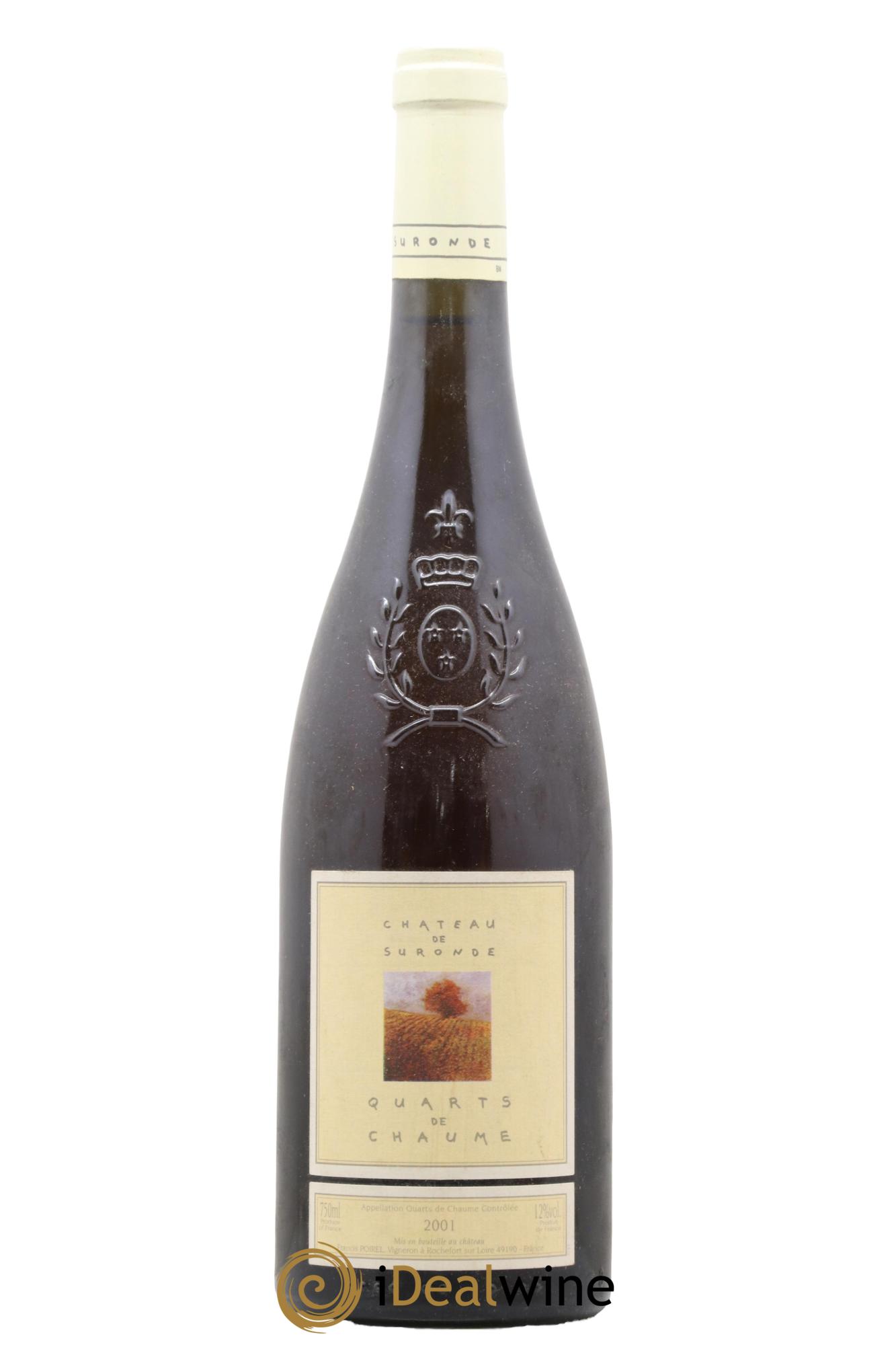 Quarts de Chaume Château de Suronde 2001 - Lotto di 1 bottiglia - 0