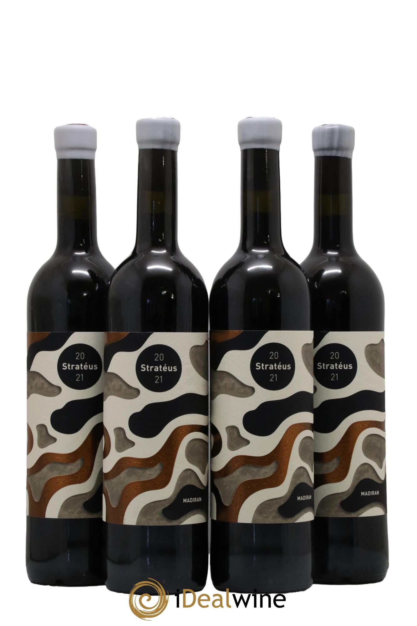 Madiran Strateus Simon Ribert 2021 - Lot of 4 bottles - 0