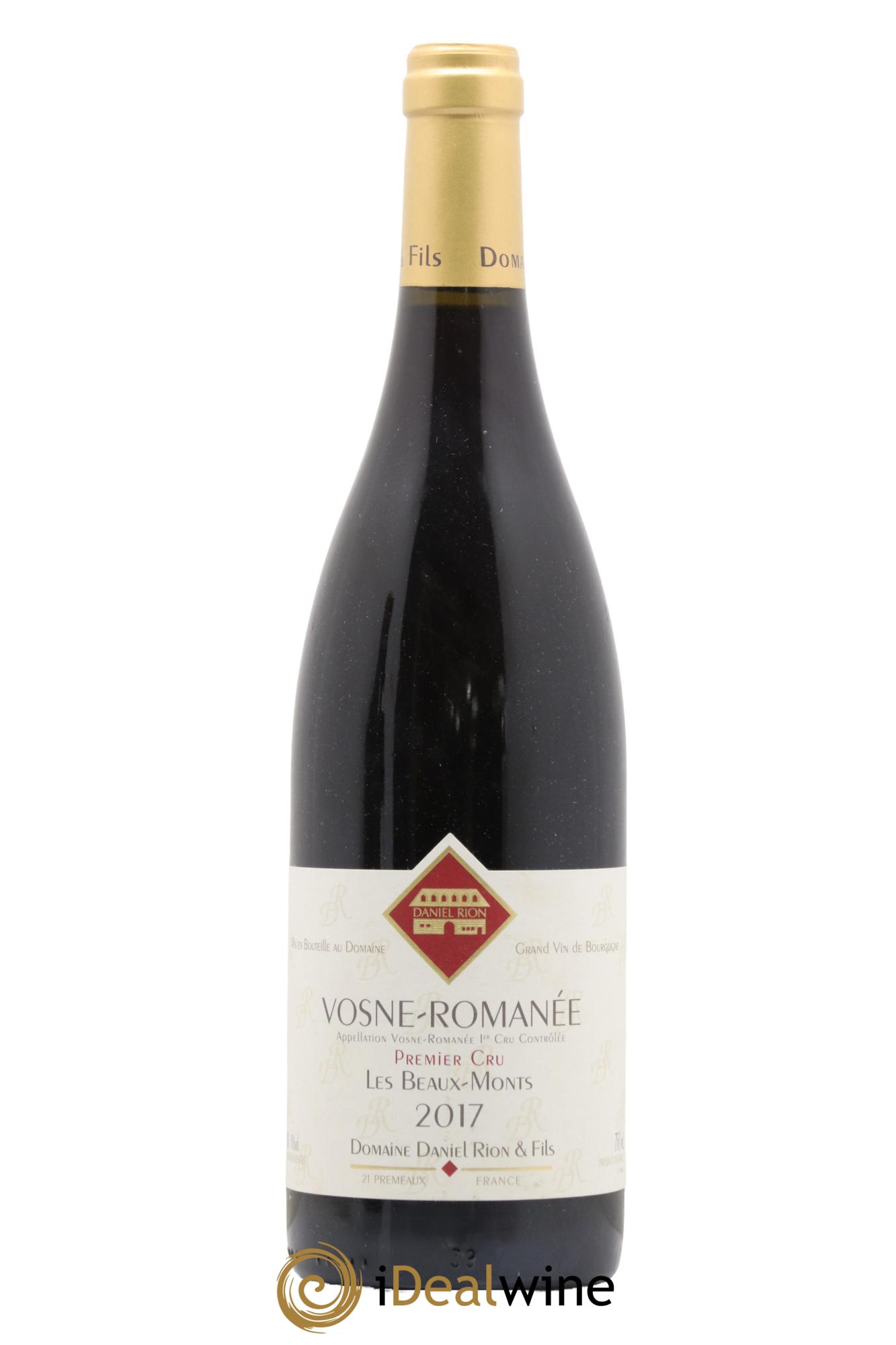 Vosne-Romanée 1er Cru Les Beaux Monts Daniel Rion 2017 - Lot de 1 bouteille - 0