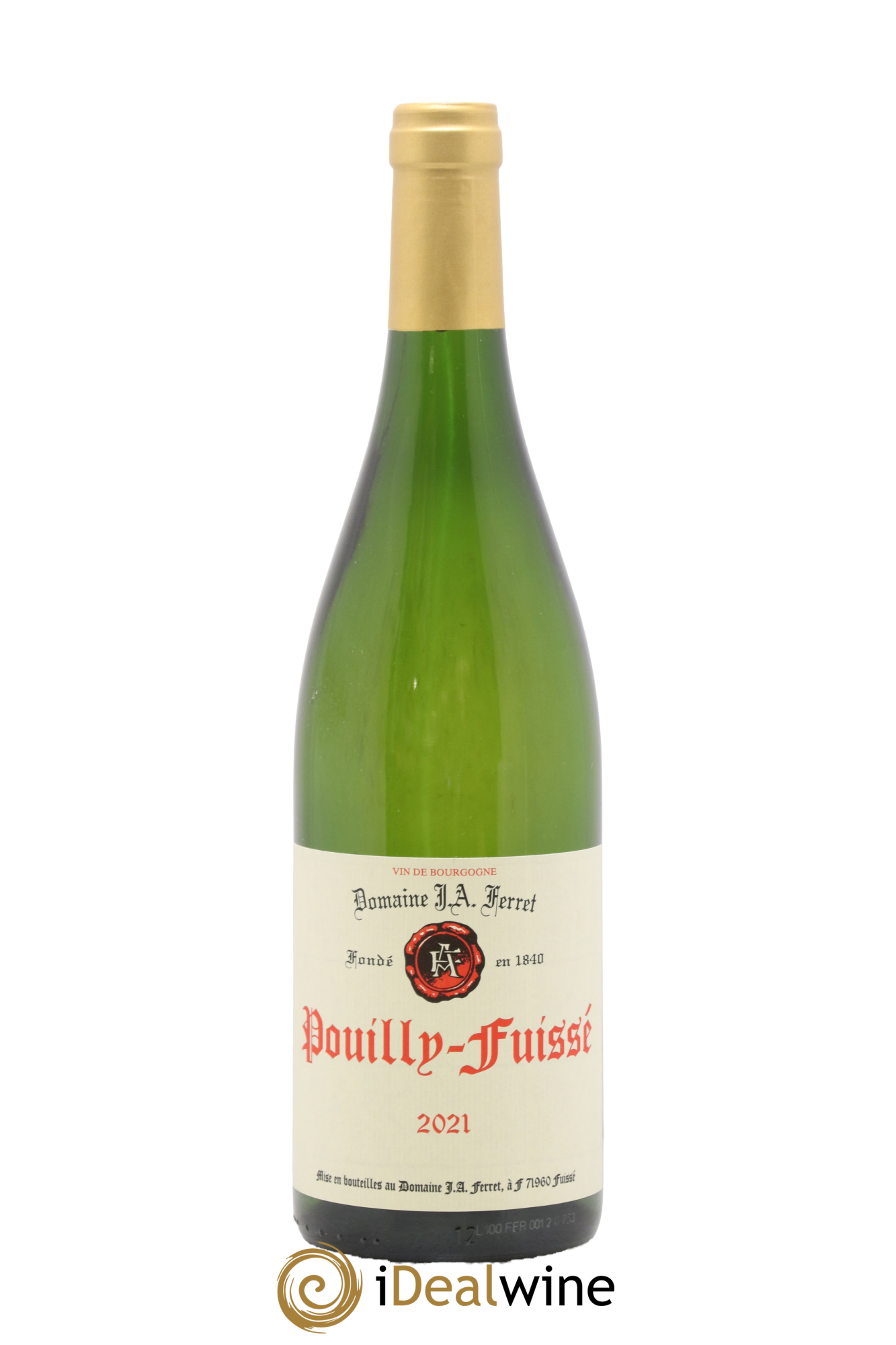 Pouilly-Fuissé J.A. Ferret (Domaine) 2021 - Lot de 1 bouteille - 0