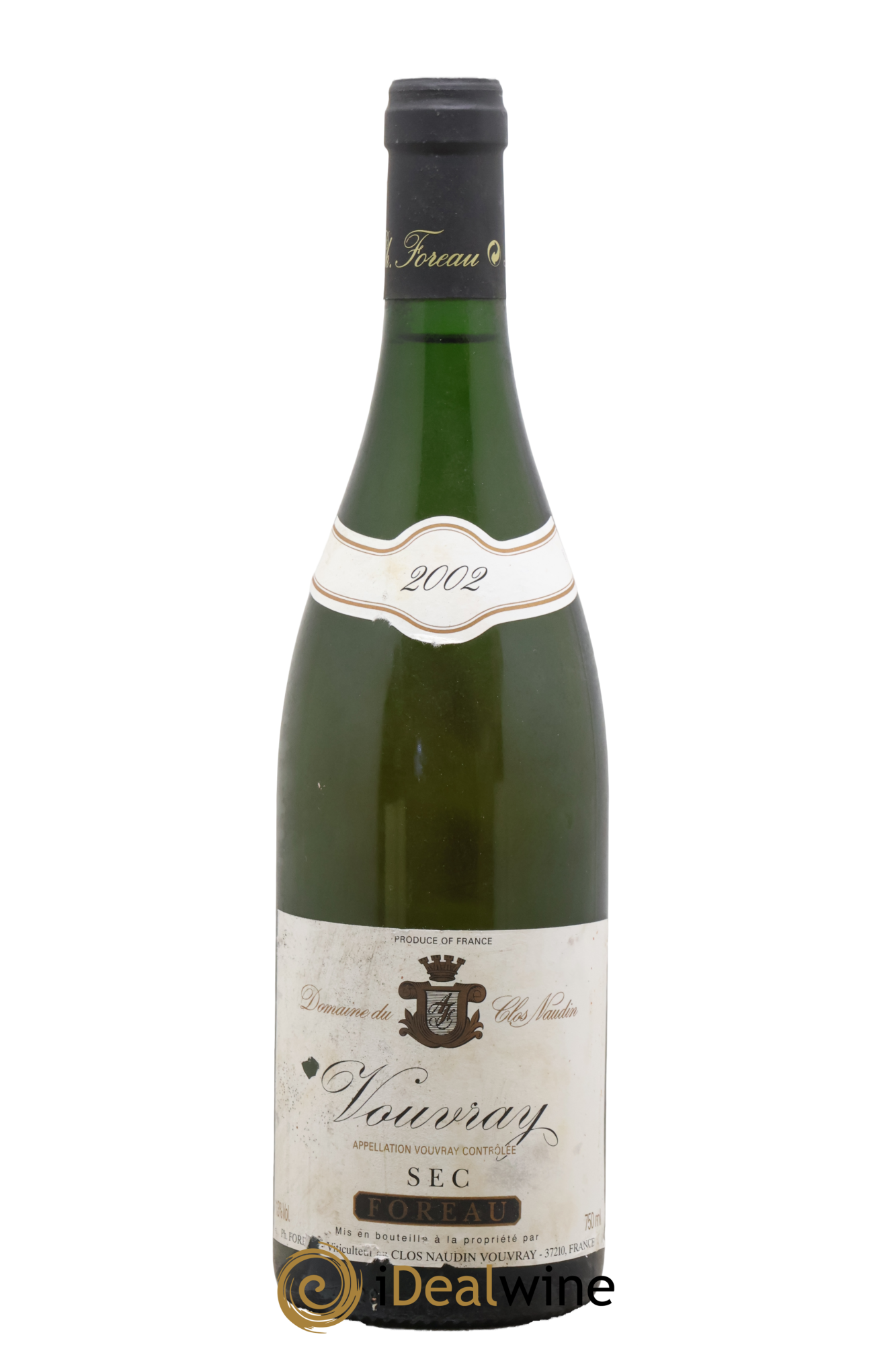 Vouvray Sec Clos Naudin - Philippe Foreau 2002 - Lot of 1 bottle - 0