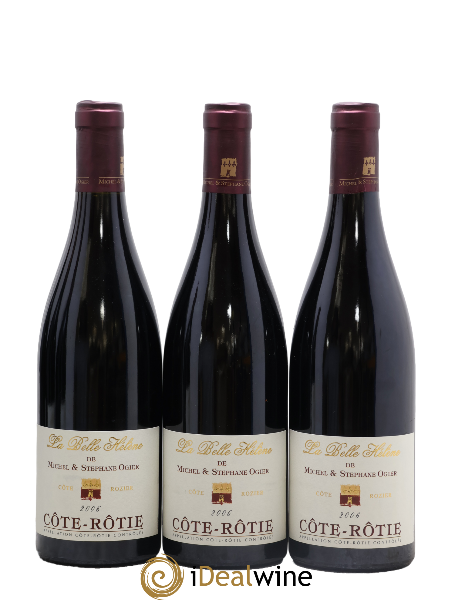 Côte-Rôtie La Belle Hélène Stéphane Ogier 2006 - Lotto di 6 bottiglie - 1