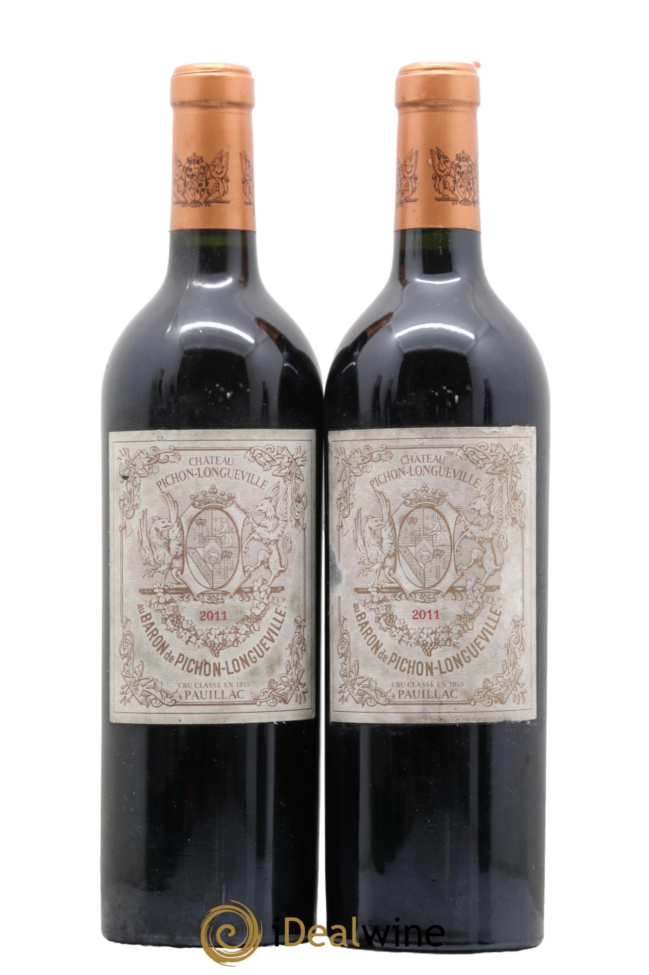 Pichon Longueville Baron 2ème Grand Cru Classé 2011 - Lot de 2 bouteilles - 0