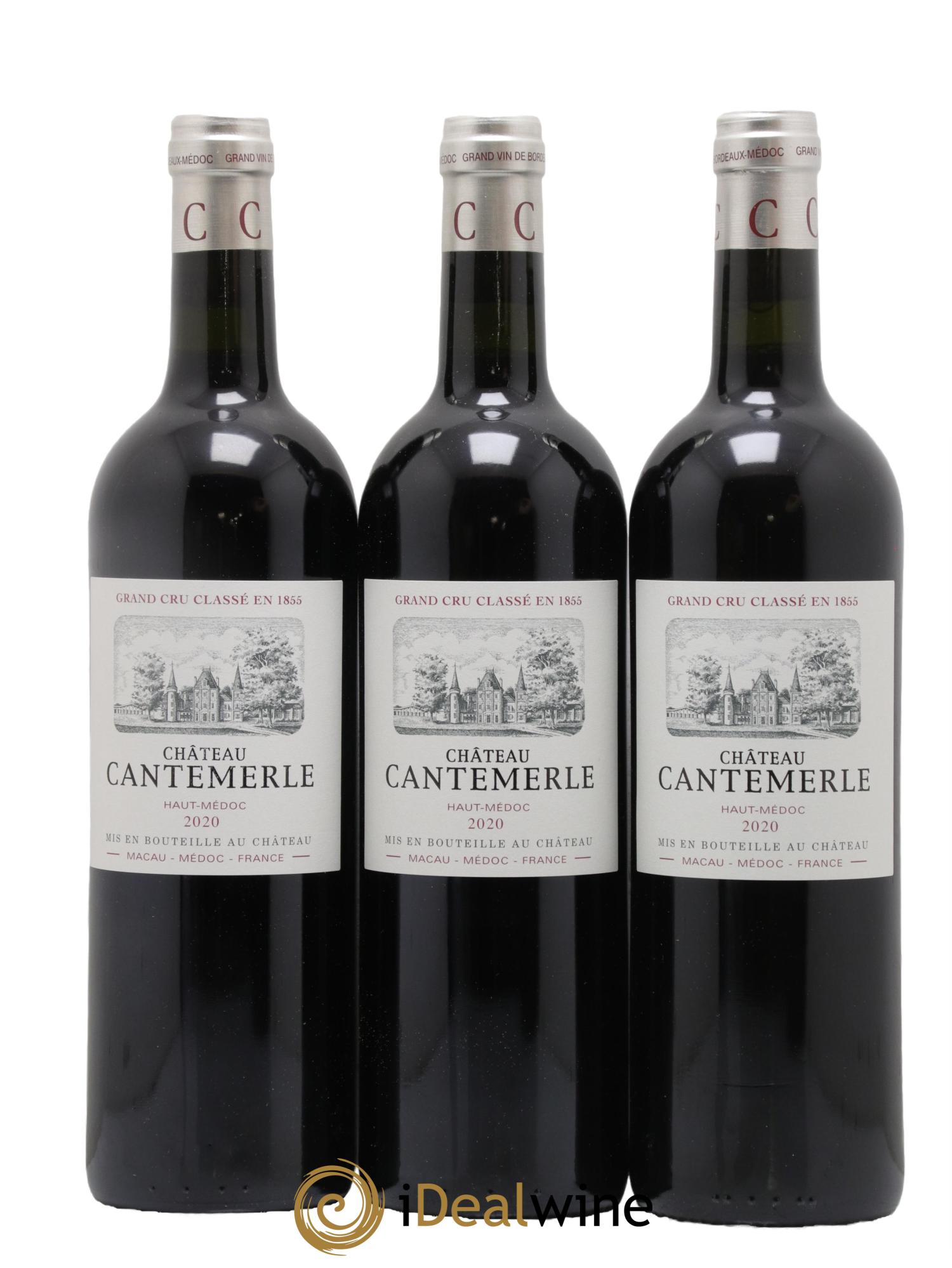 Château Cantemerle 5ème Grand Cru Classé 2020 - Lot de 12 bouteilles - 4