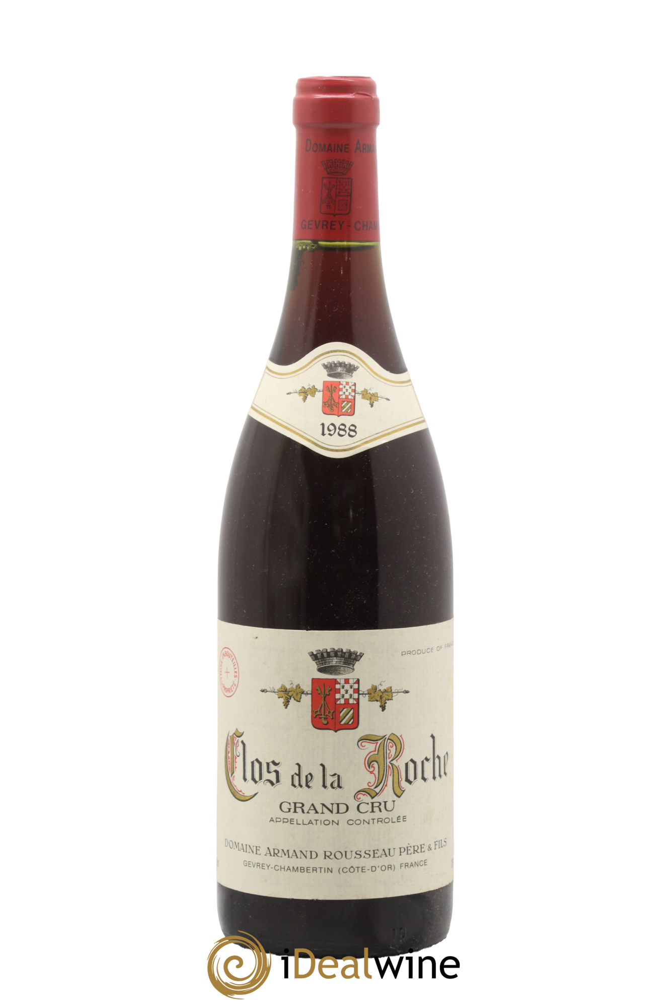 Clos de la Roche Grand Cru Armand Rousseau (Domaine) 1988 - Lot de 1 bouteille - 0