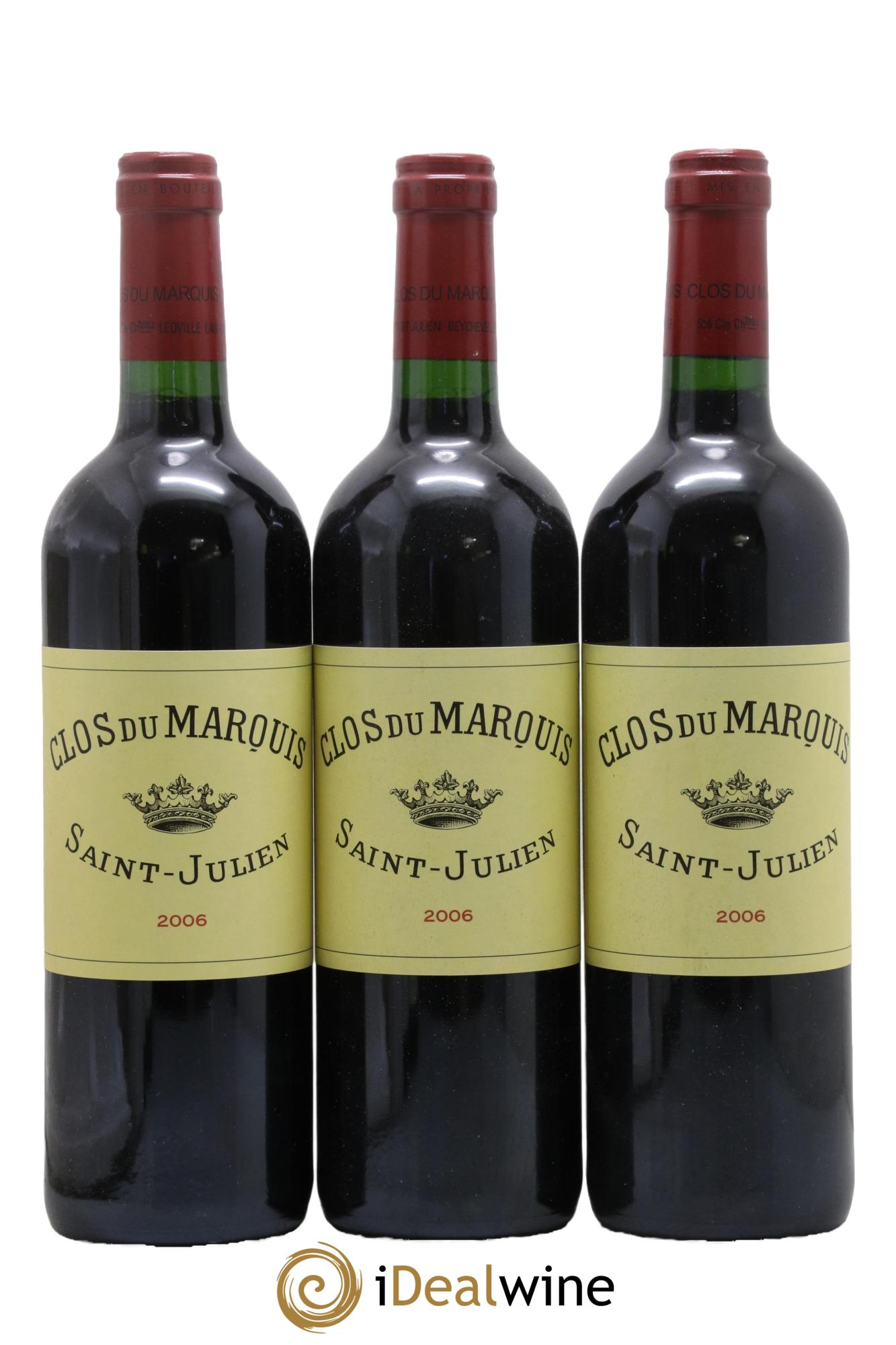 Clos du Marquis 2006 - Lotto di 3 bottiglie - 0