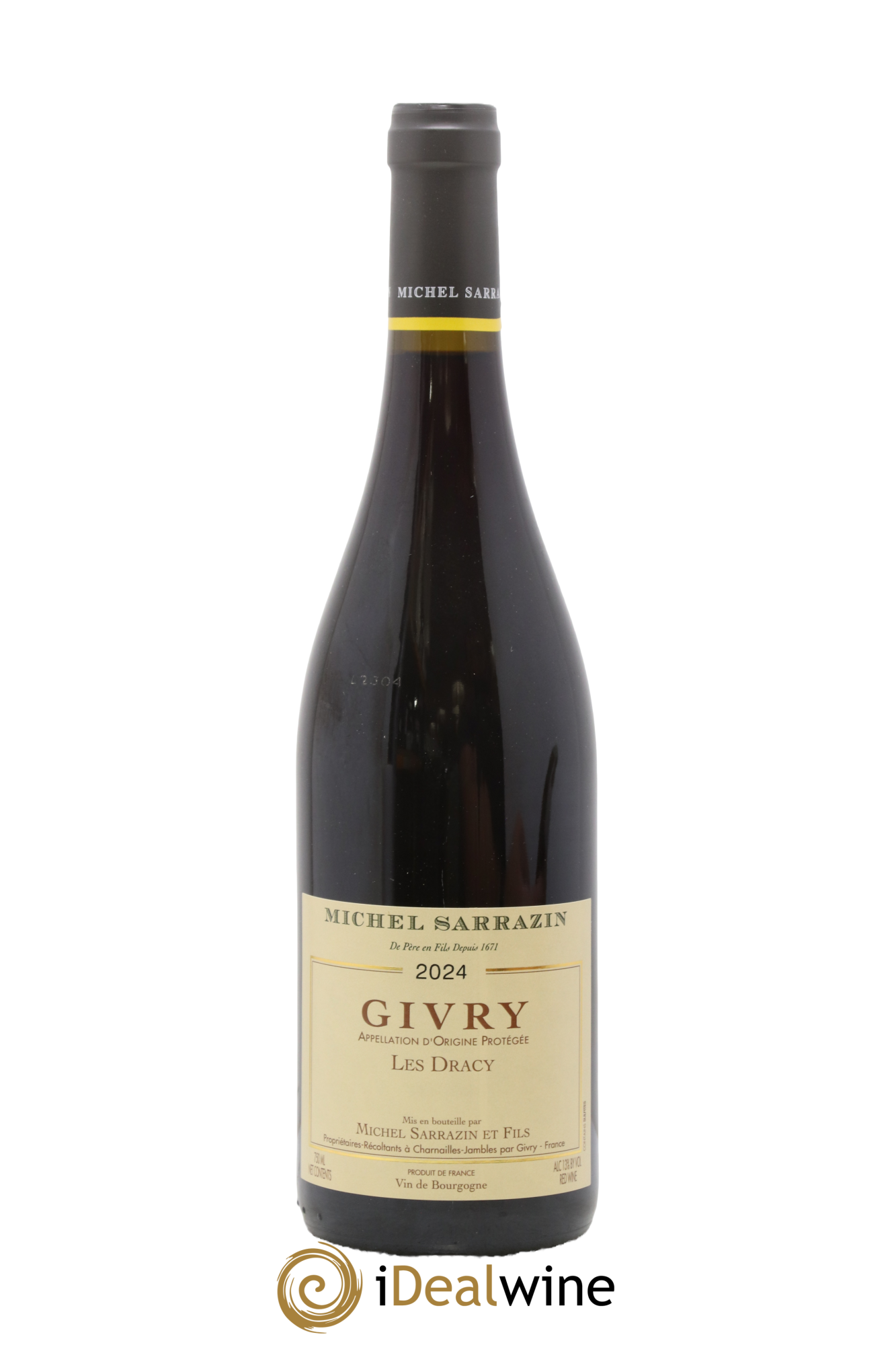 Givry Les Dracy Michel Sarrazin Et Fils 2024 - Posten von 1 Flasche - 0