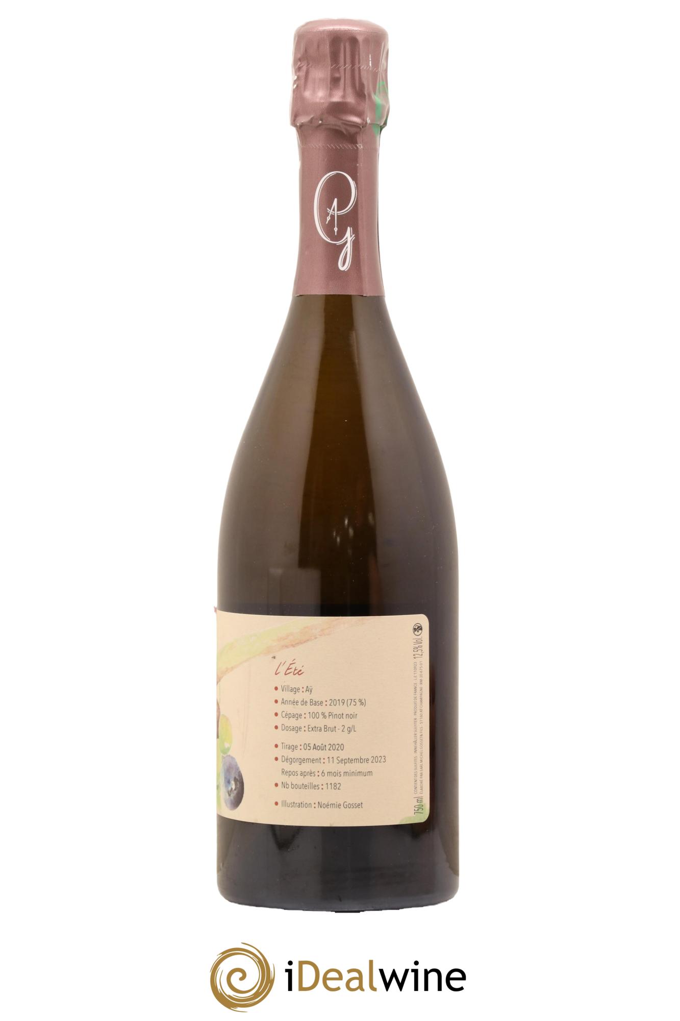 Au Fil du Temps l'Ete Paul Gosset - Lot de 1 bouteille - 2