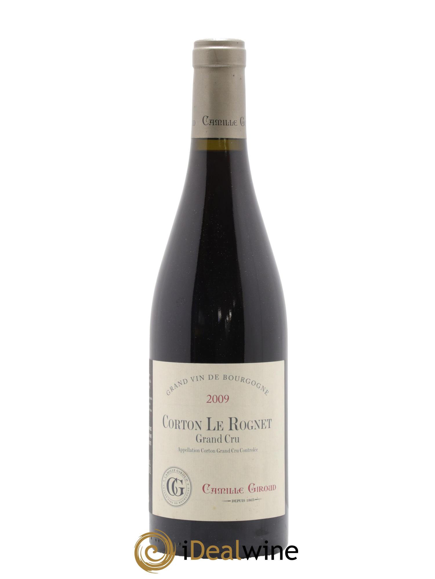Corton Grand Cru Le Rognet Camille Giroud (Domaine) 2009 - Lot de 1 bouteille - 0