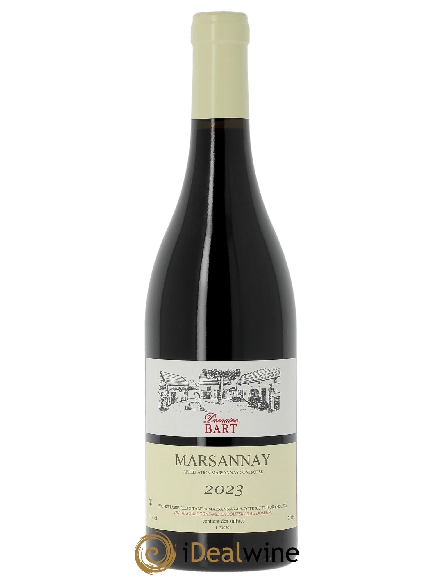 Marsannay Bart (Domaine)  2023 - Lot de 1 bouteille - 0