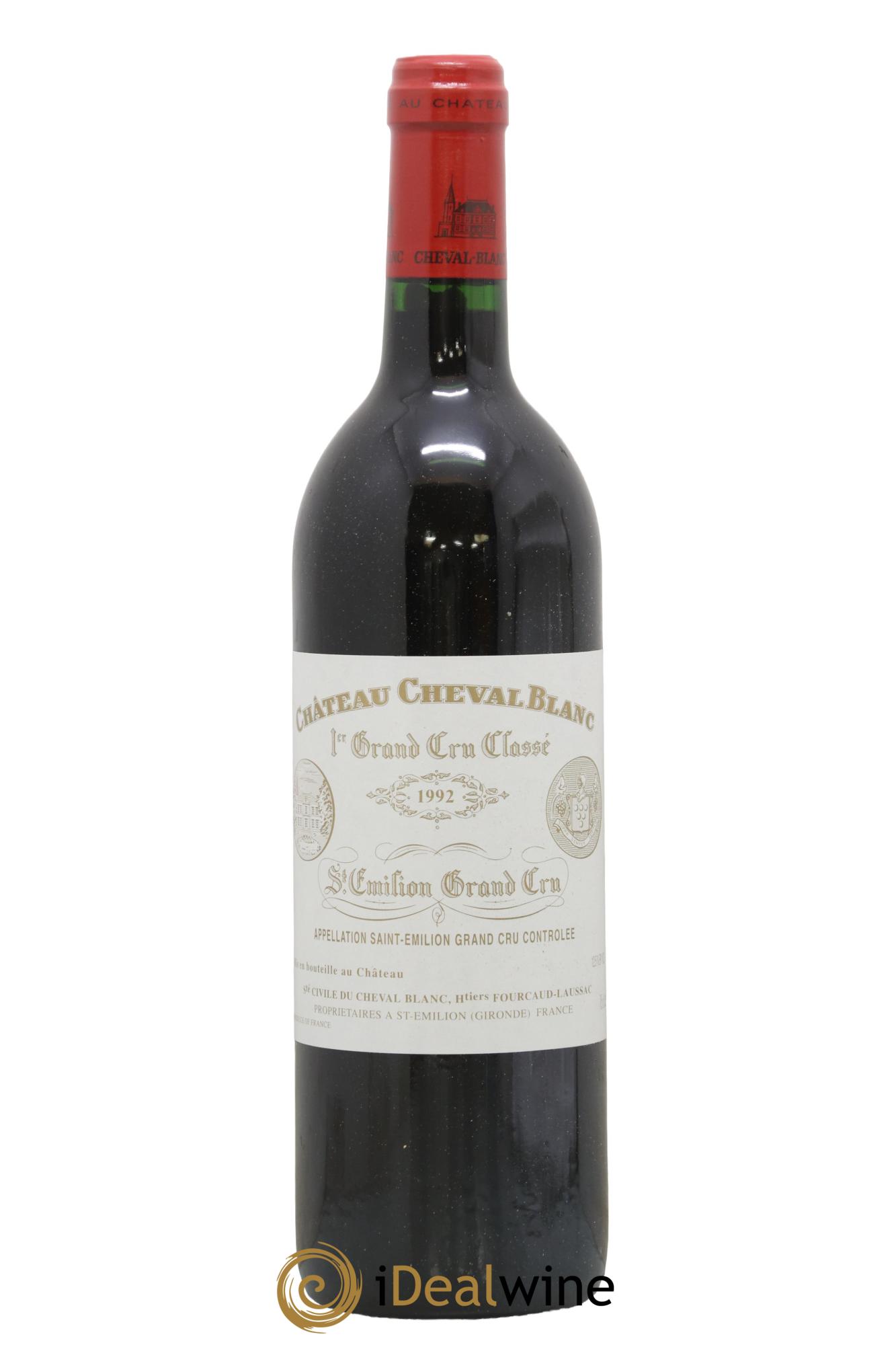 Château Cheval Blanc 1er Grand Cru Classé A 1992 - Lot de 1 bouteille - 0