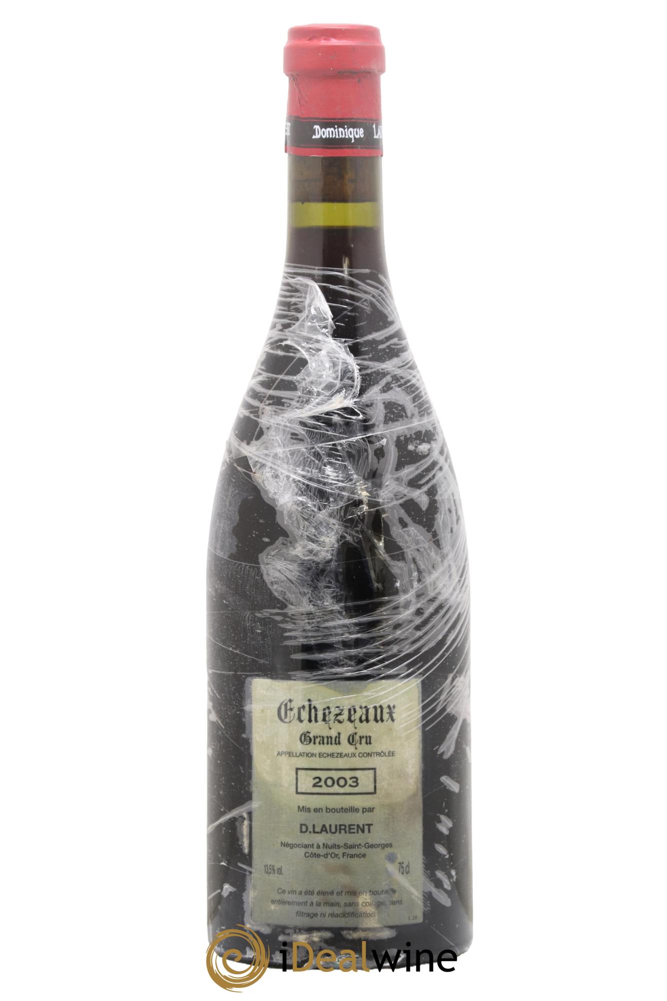 Echezeaux Grand Cru Vieilles Vignes Dominique Laurent 2003 - Lot of 1 bottle - 1