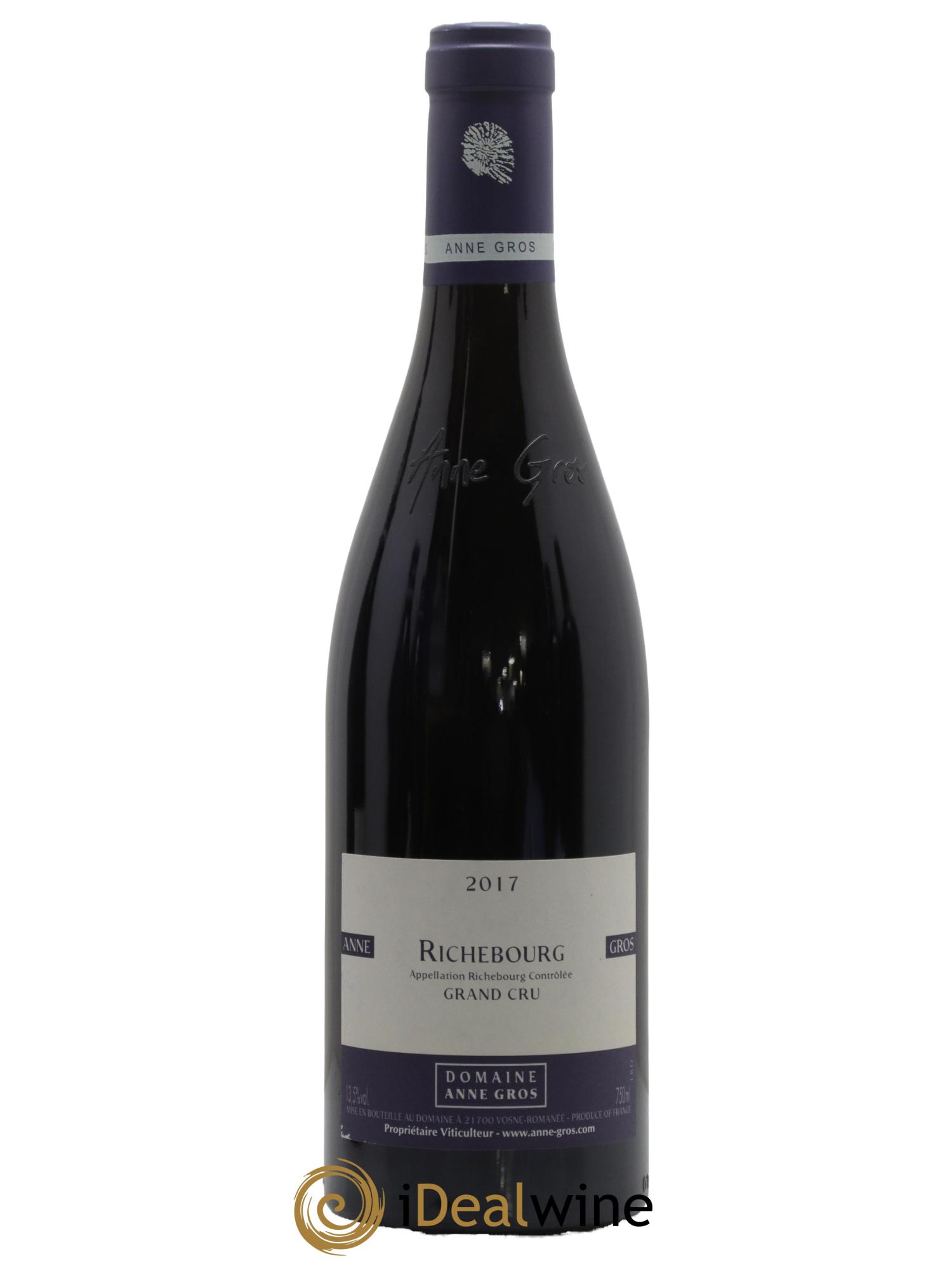 Richebourg Grand Cru Anne Gros 2017 - Lotto di 1 bottiglia - 0