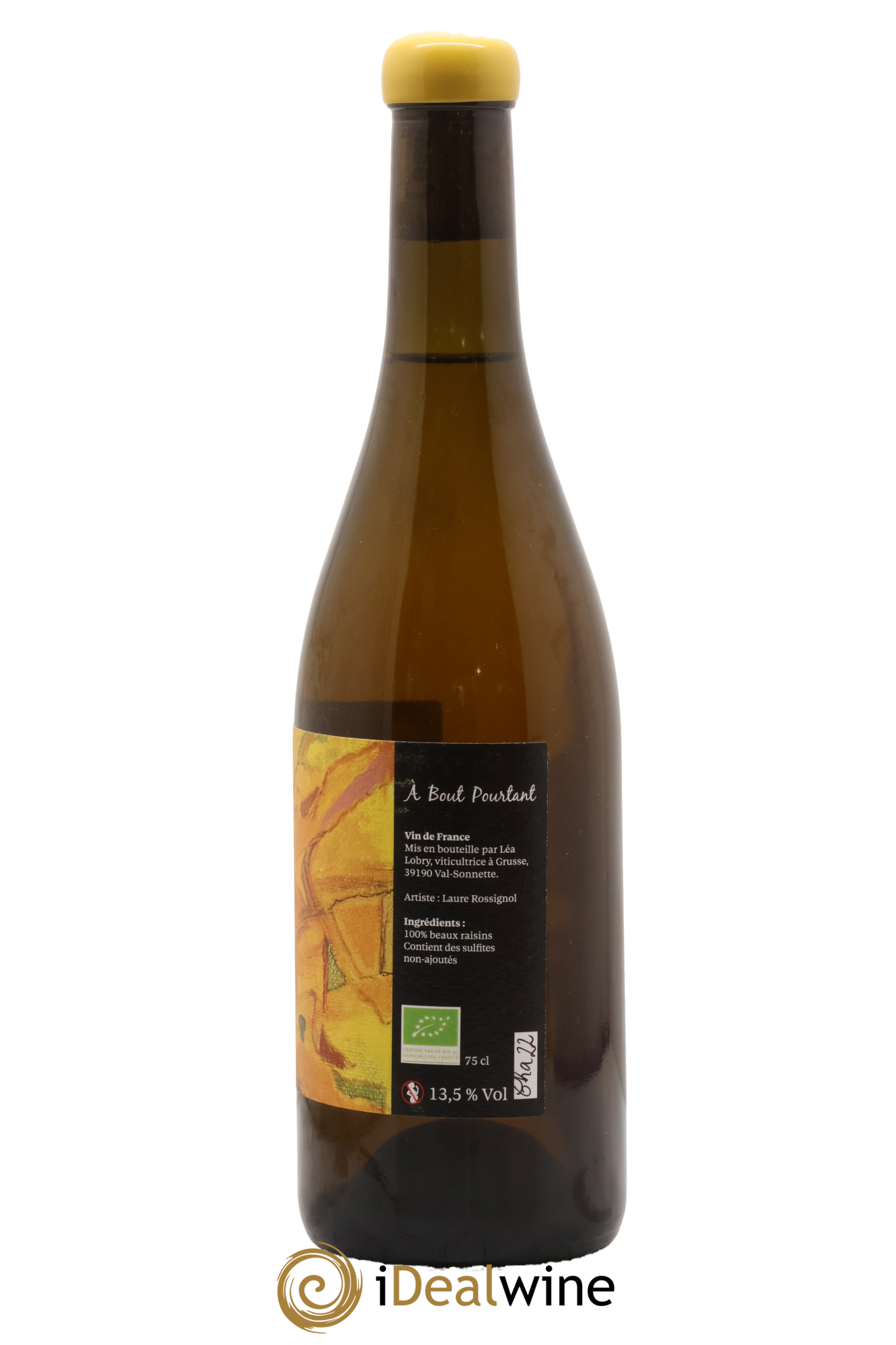 Vin de France A Bout Pourtant Chardonnay Léa Lobry 2022 - Lot de 1 bouteille - 1