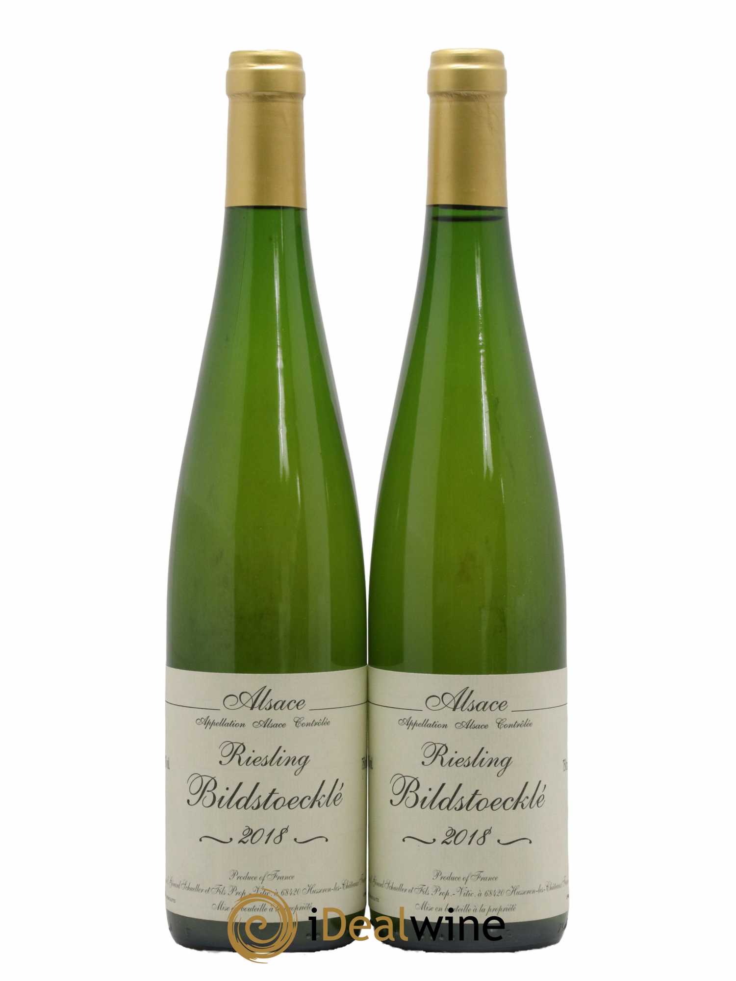 Alsace Riesling Bildstoeckle Gérard Schueller 2018 - Posten von 2 Flaschen - 0