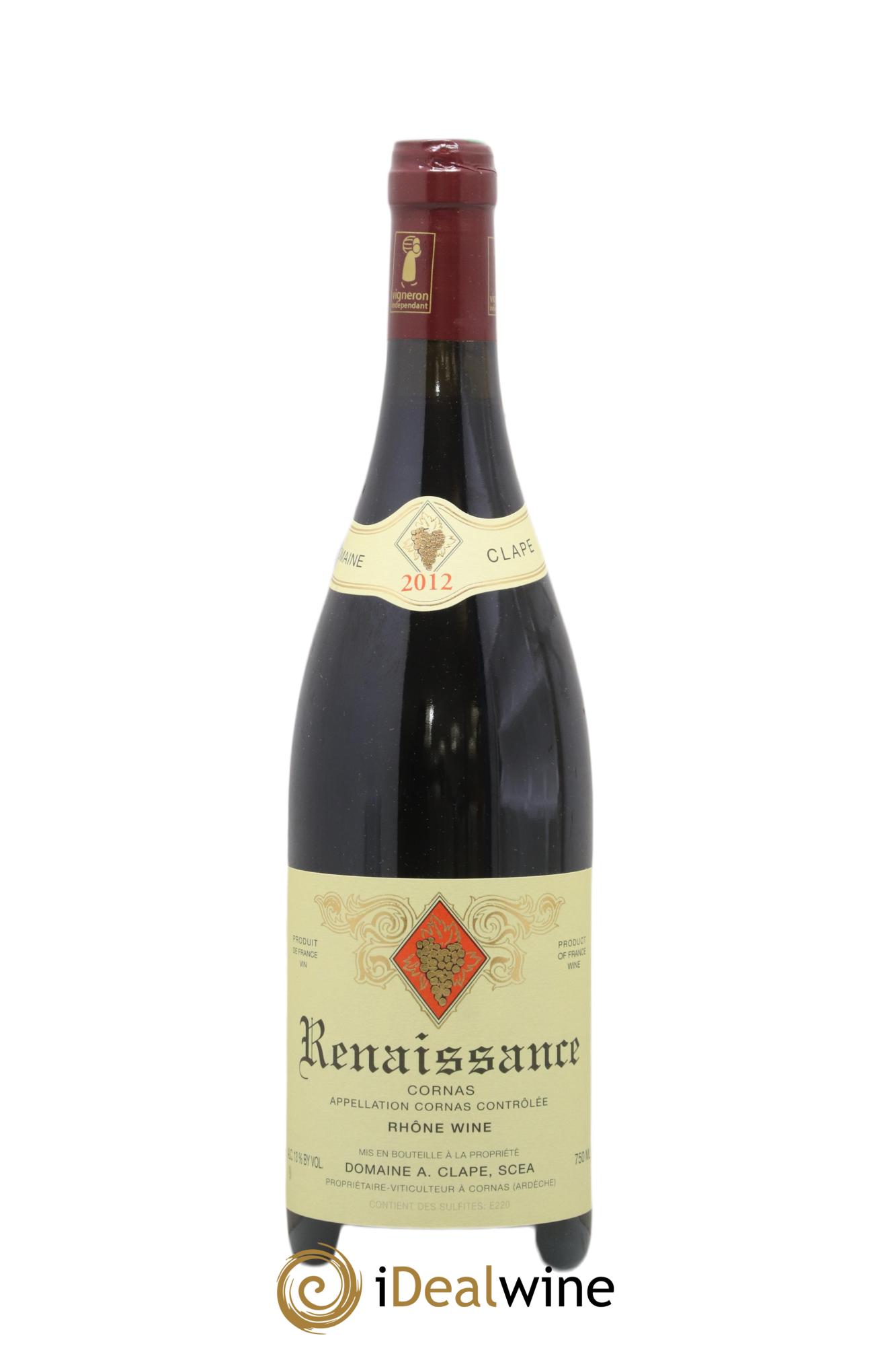 Cornas Renaissance Auguste Clape 2012 - Posten von 1 Flasche - 0
