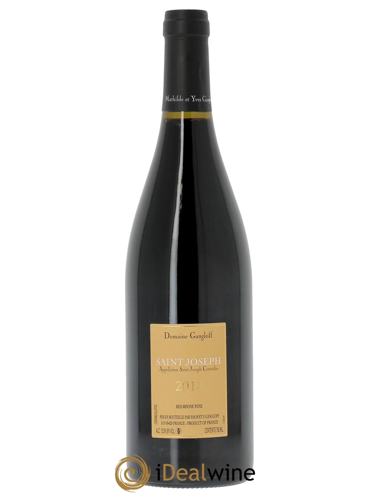 Saint-Joseph Gangloff (Domaine) 2018 - Lot de 1 bouteille - 1