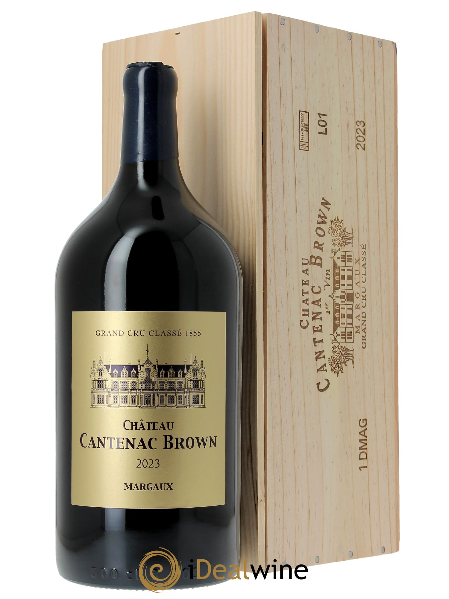 Château Cantenac Brown 3ème Grand Cru Classé  2023 - Posten von 1 Doppel-Magnum - 0