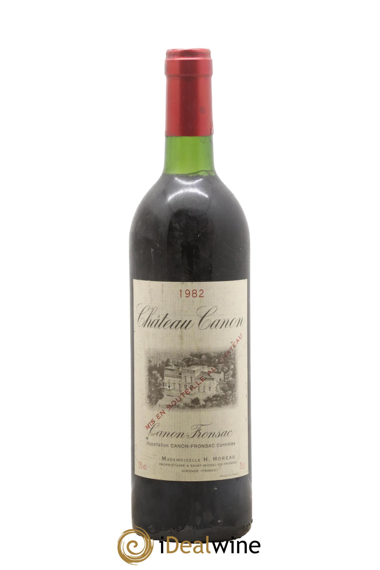 Château Canon 1er Grand Cru Classé B 1982 - Posten von 1 Flasche - 0