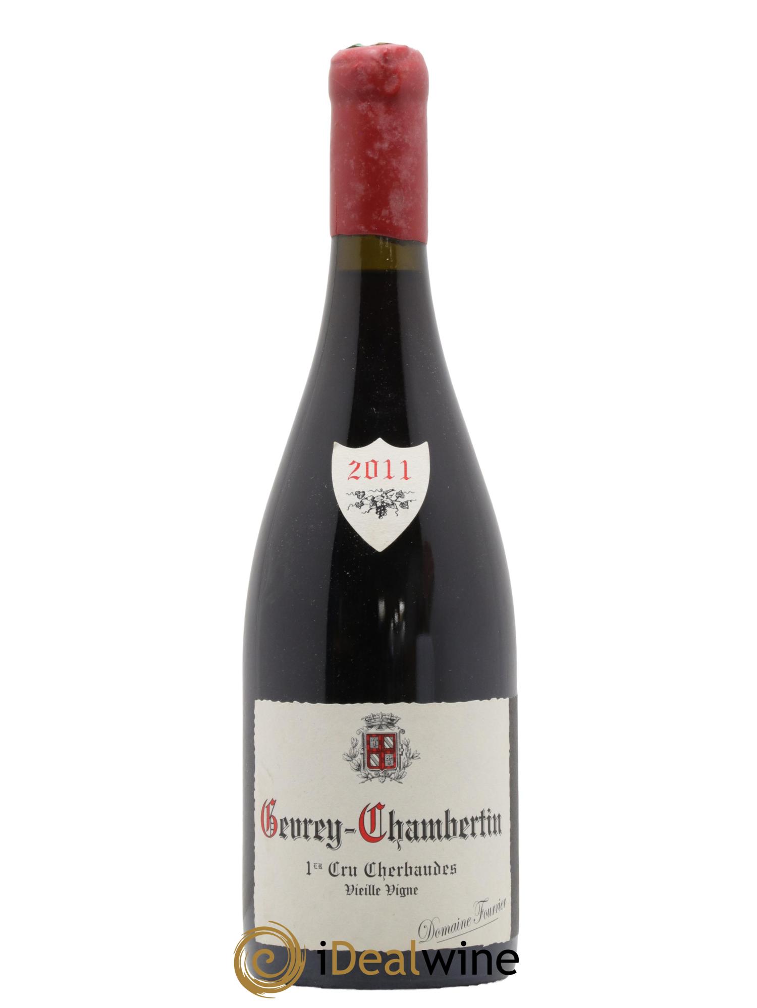 Gevrey-Chambertin 1er Cru Les Cherbaudes Vieille Vigne Fourrier (Domaine) 2011 - Lot de 1 bouteille - 0