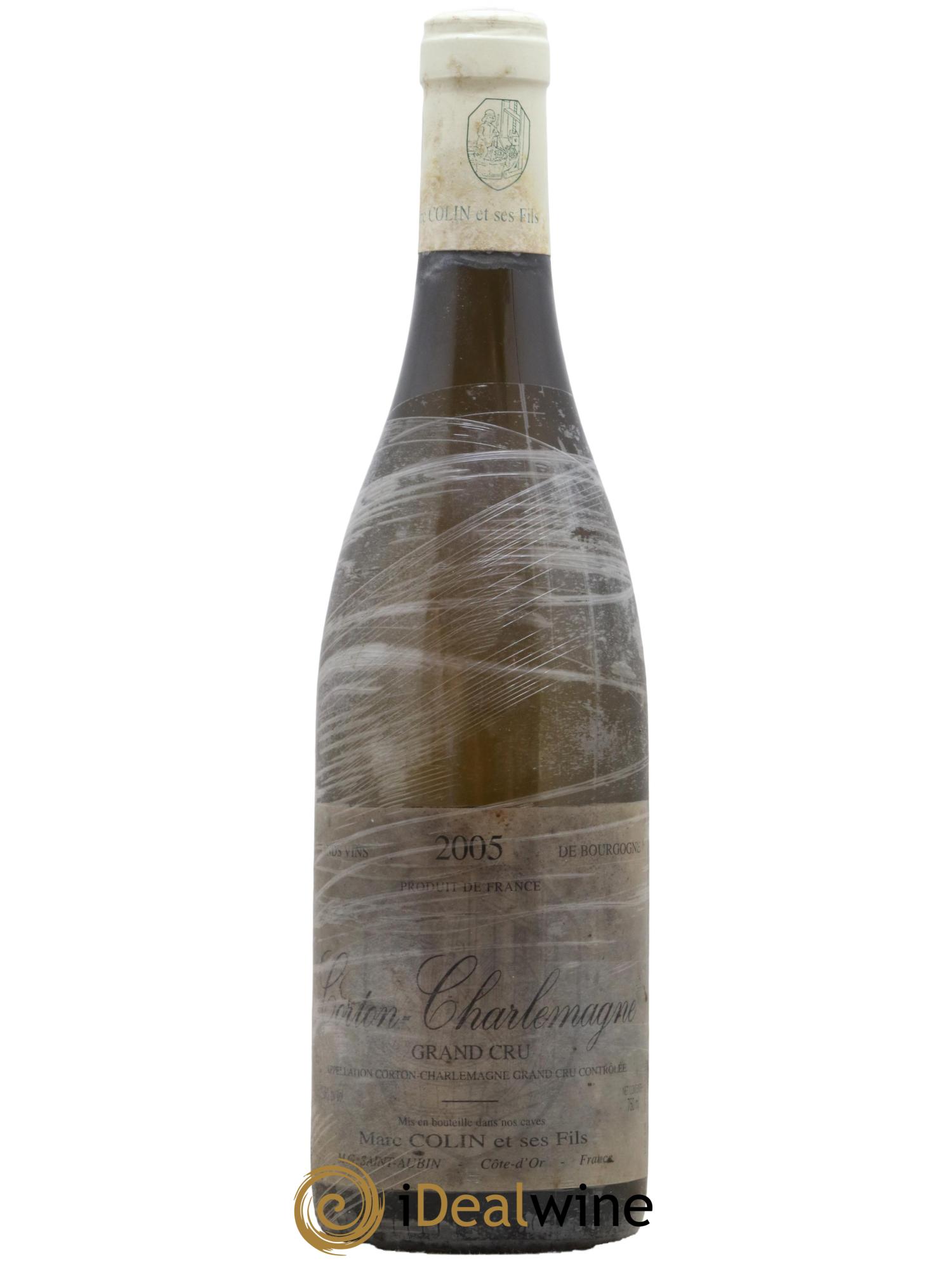 Corton-Charlemagne Grand Cru Marc Colin  2005 - Posten von 1 Flasche - 0