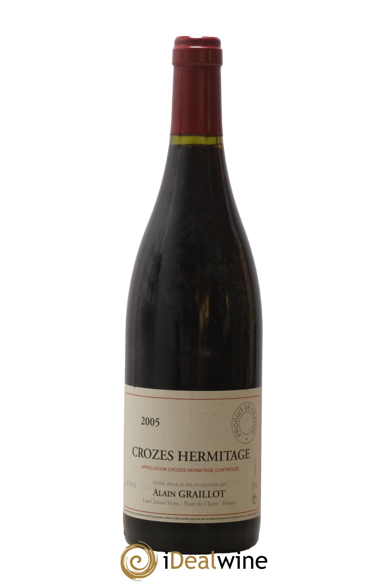Crozes-Hermitage Domaine Graillot 2005 - Posten von 1 Flasche - 0