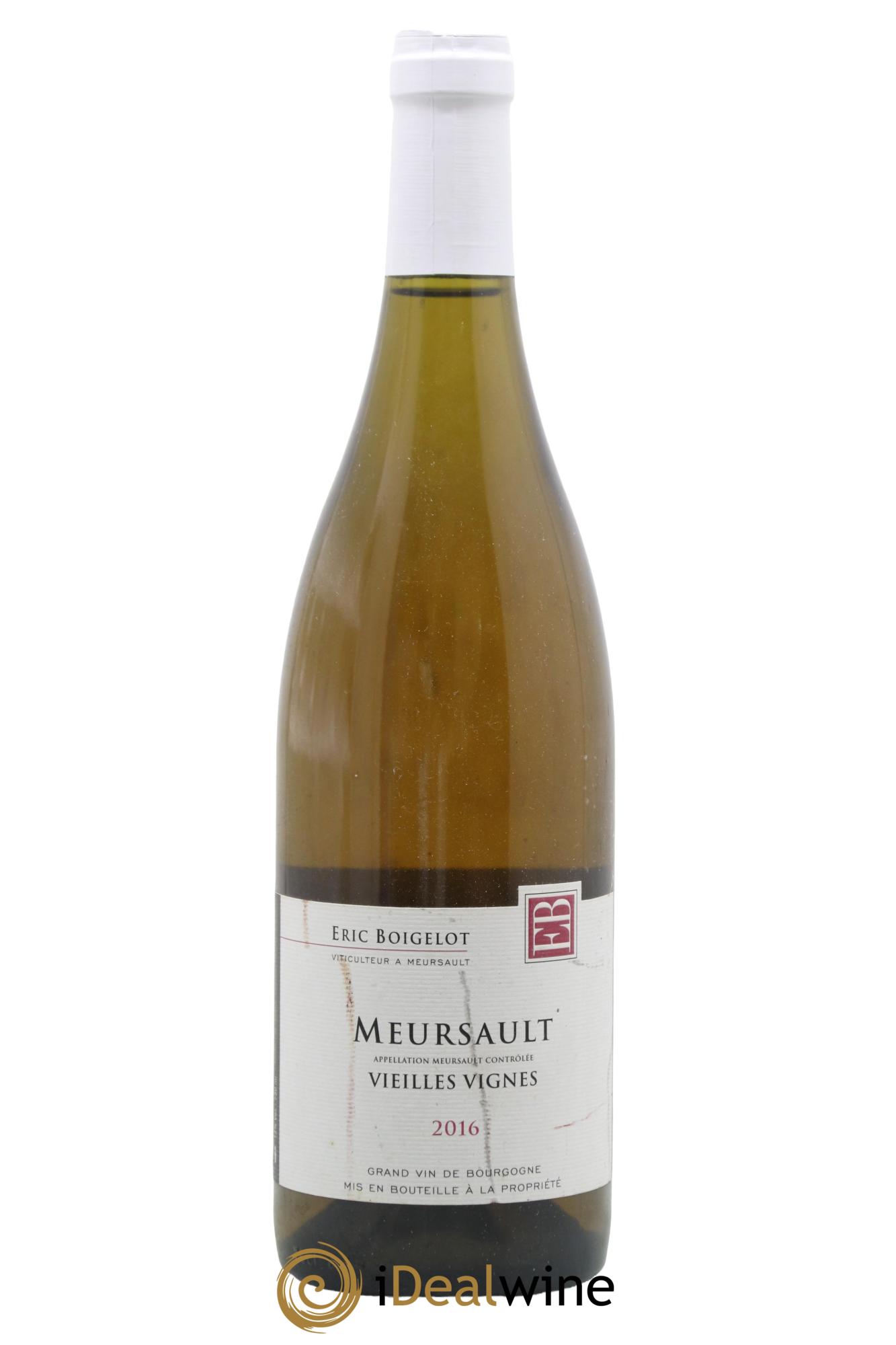 Meursault Vieilles Vignes Boigelot 2016 - Lot of 1 bottle - 0