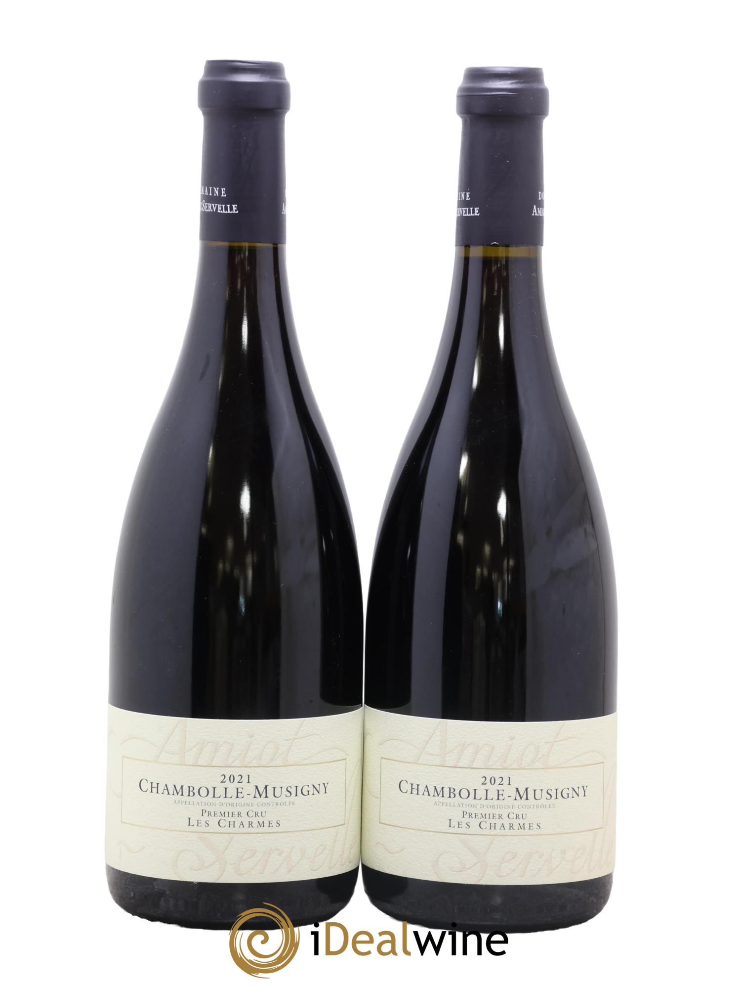 Chambolle-Musigny 1er Cru Les Charmes Amiot-Servelle 2021 - Lot of 2 bottles - 0