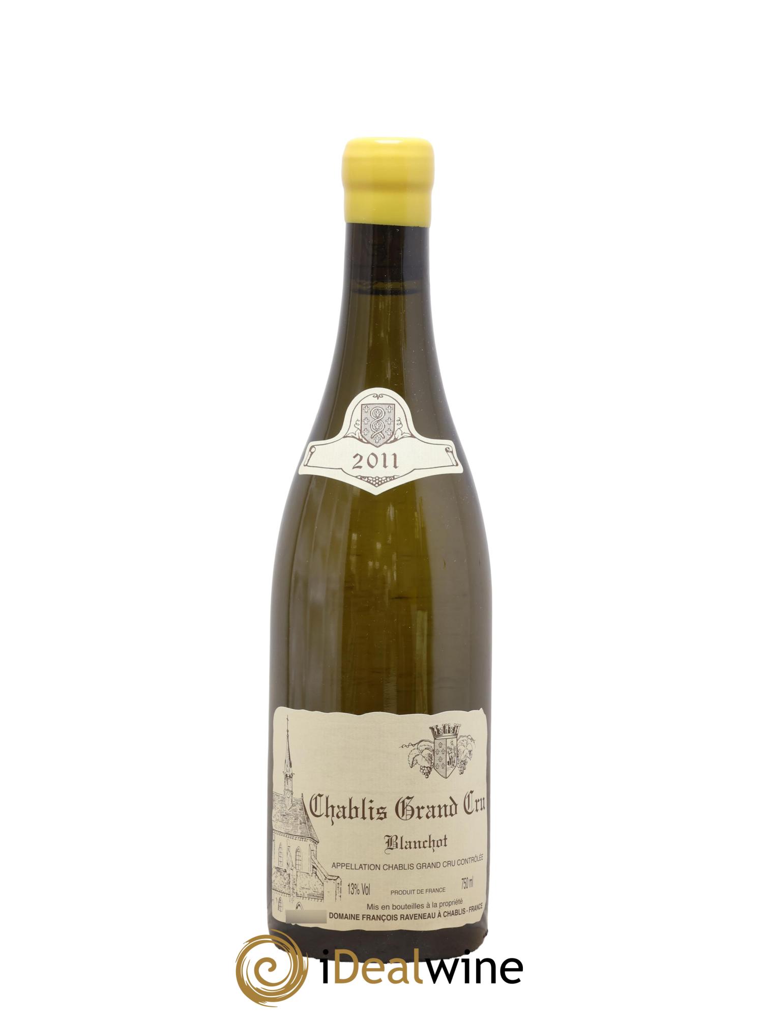 Chablis Grand Cru Blanchot Raveneau (Domaine) 2011 - Lot de 1 bouteille - 0