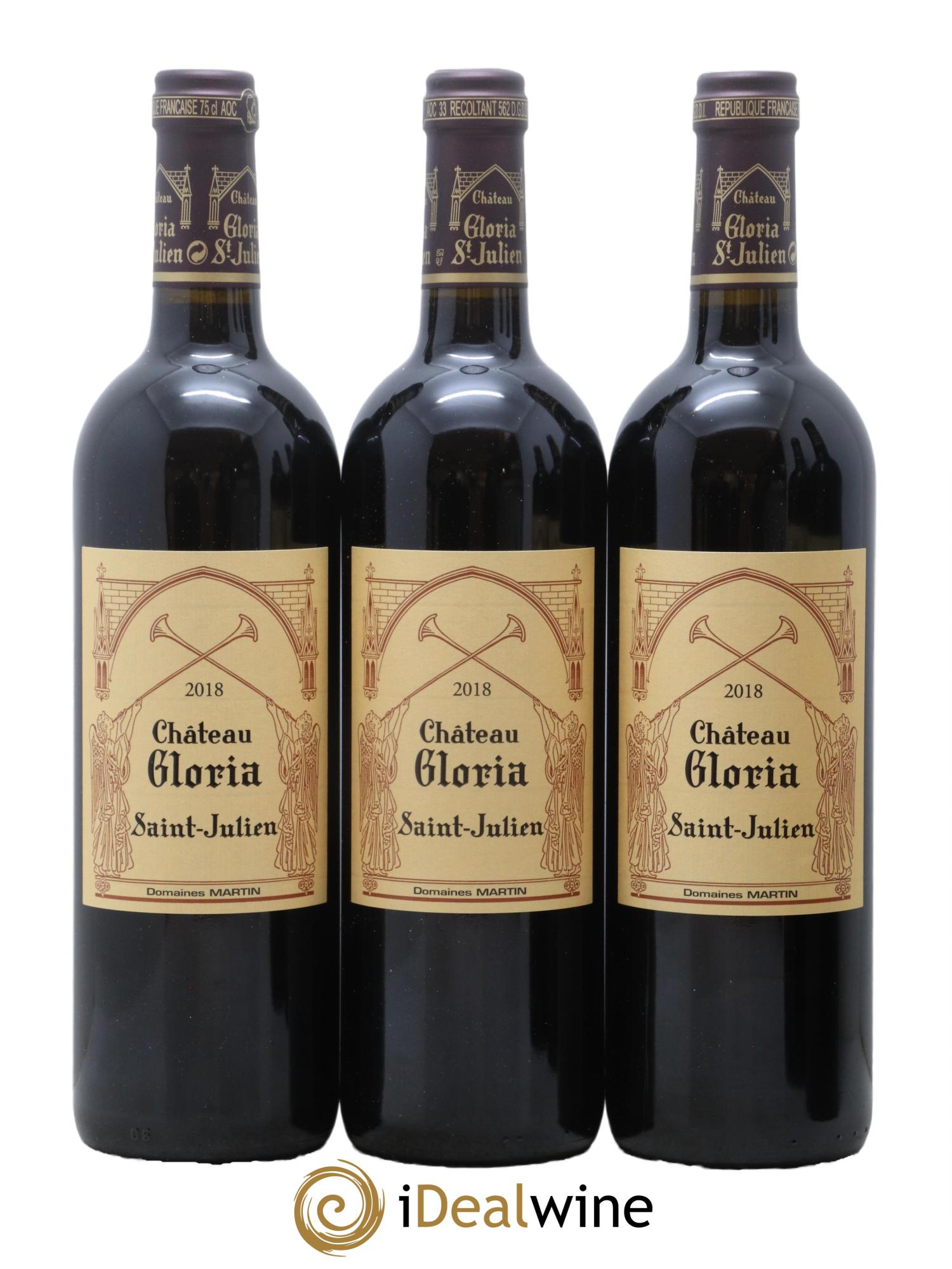 Château Gloria 2018 - Lot de 6 bouteilles - 2