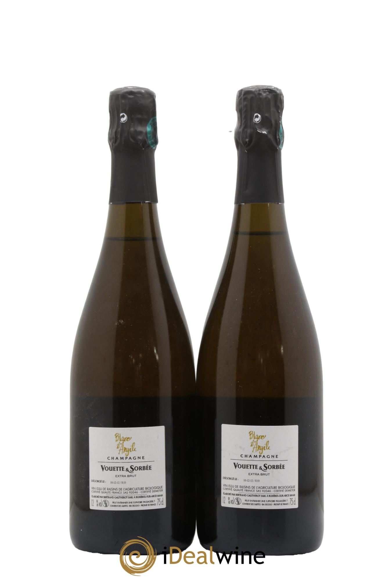 Blanc d'Argile Vouette et Sorbée - Lot de 2 bouteilles - 1