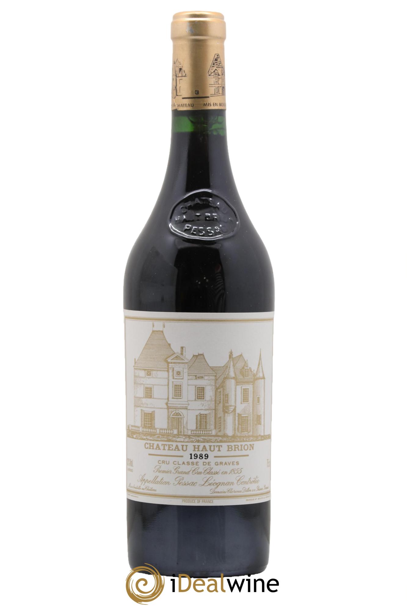 Château Haut Brion 1er Grand Cru Classé 1989 - Lot de 1 bouteille - 0