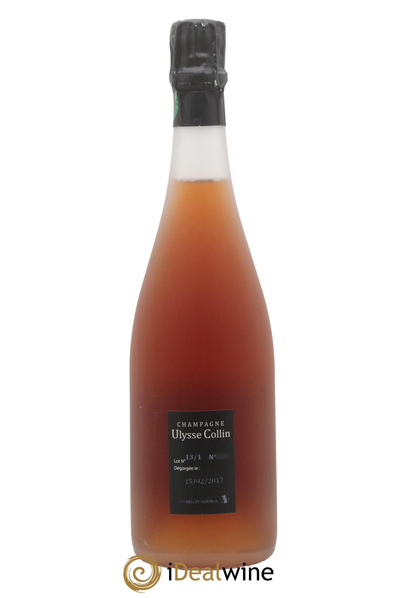 Les Maillons Extra-Brut Rosé de Saignée Ulysse Collin - Lot de 1 bouteille - 1