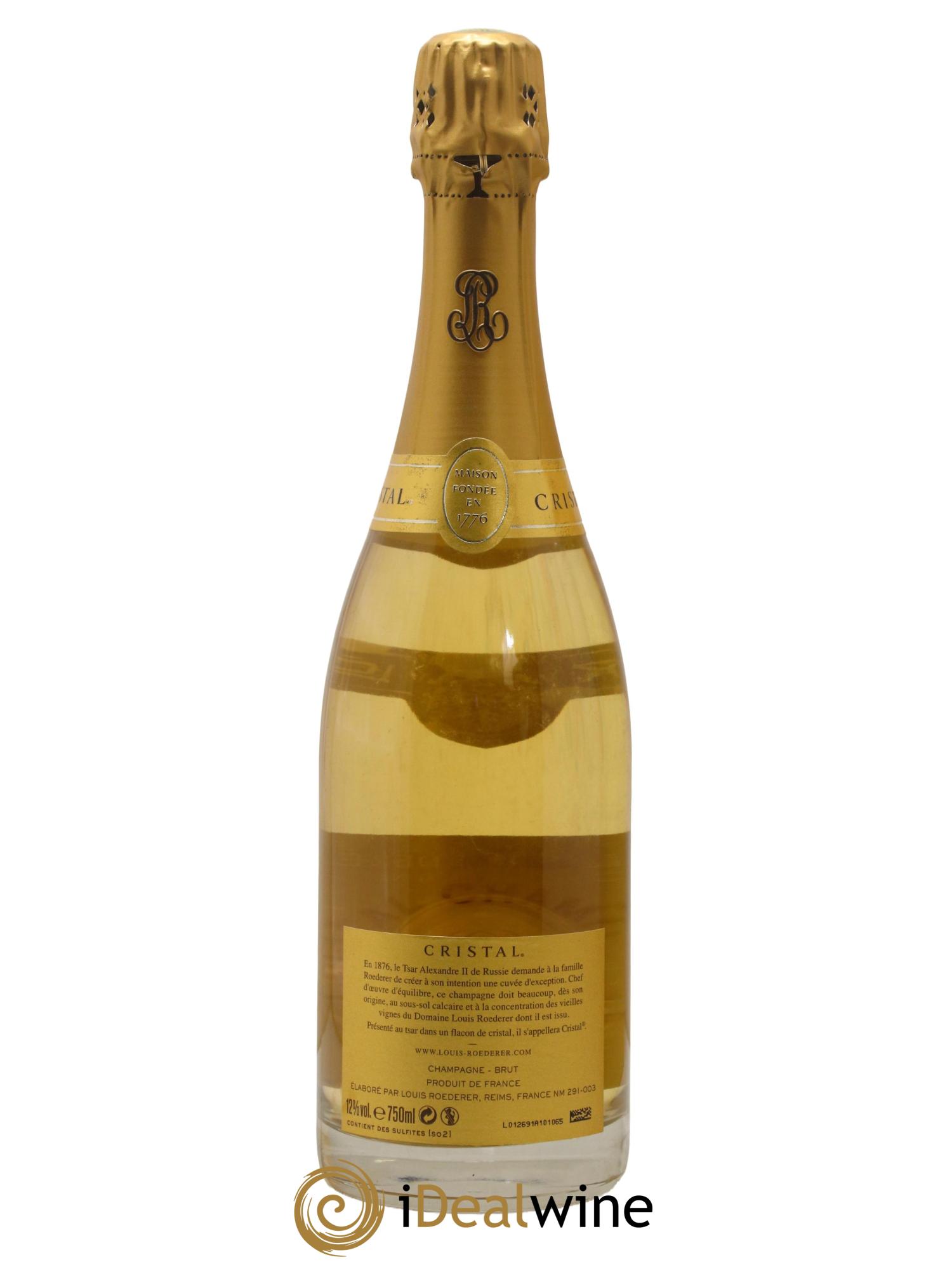 Cristal Louis Roederer 2008 - Lot de 1 bouteille - 2