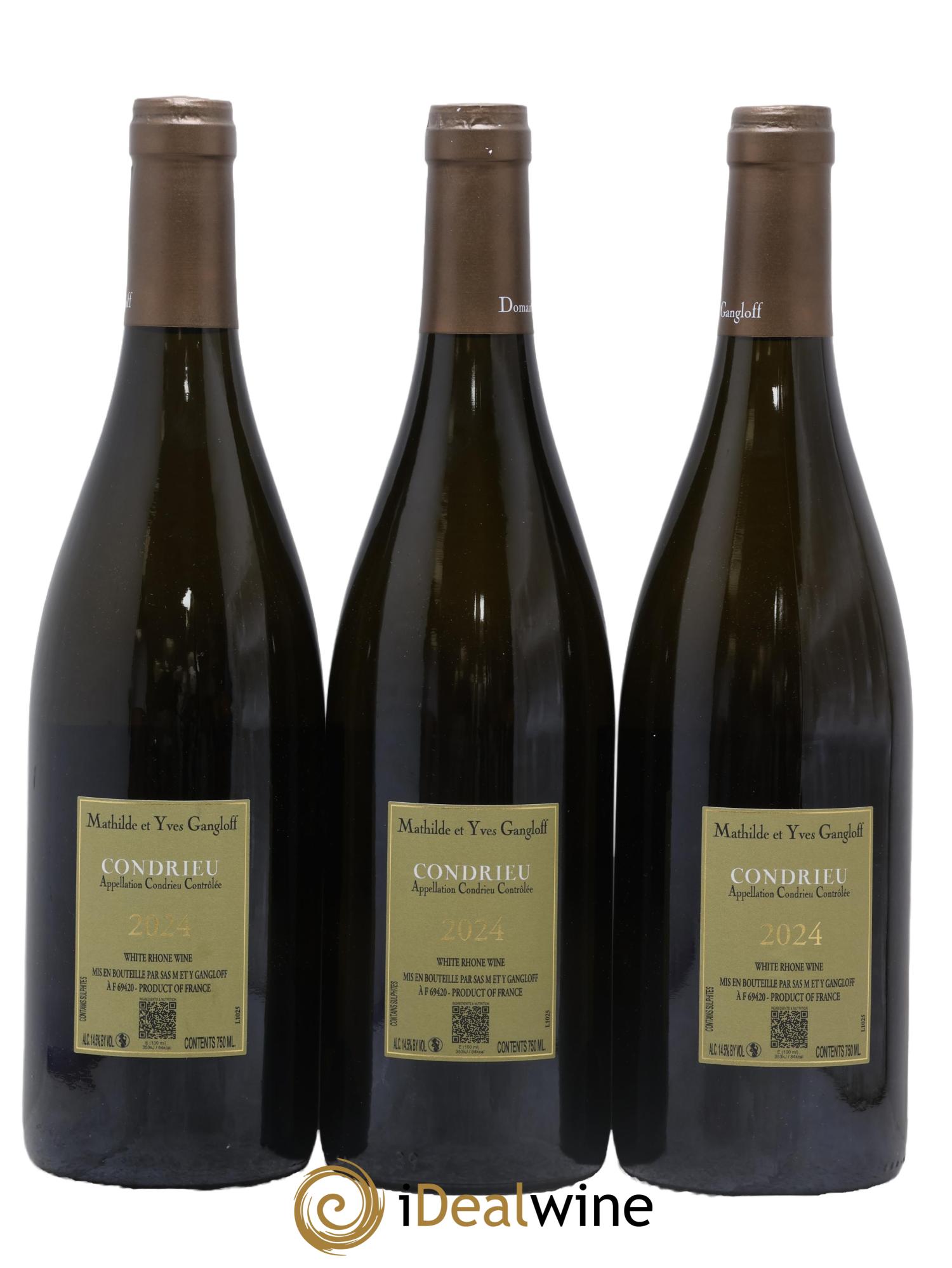 Condrieu Domaine Gangloff (Domaine) 2024 - Posten von 3 Flaschen - 1