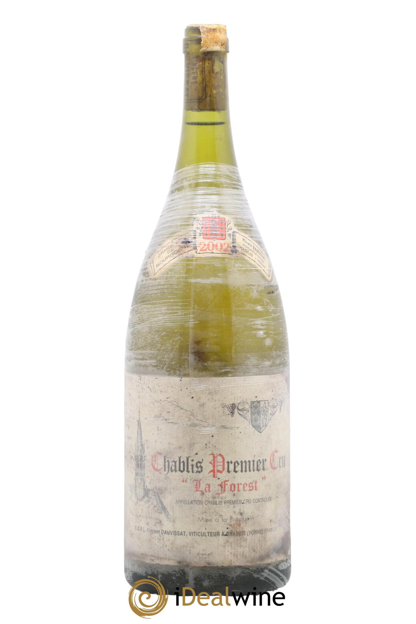 Chablis 1er Cru La Forest Vincent Dauvissat (Domaine) 2002 - Lot de 1 magnum - 0