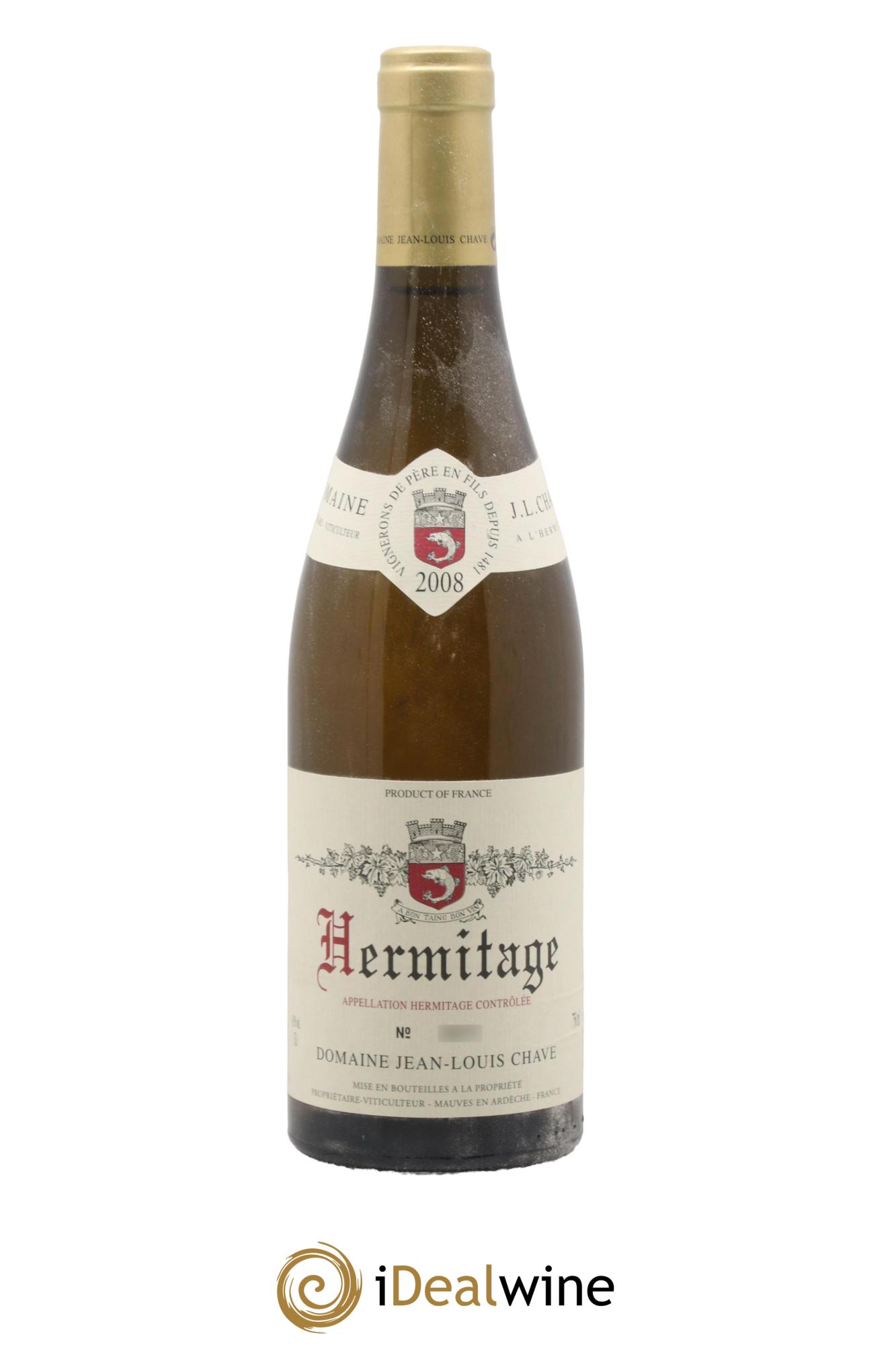 Hermitage Jean-Louis Chave 2008 - Lot de 1 bouteille - 0