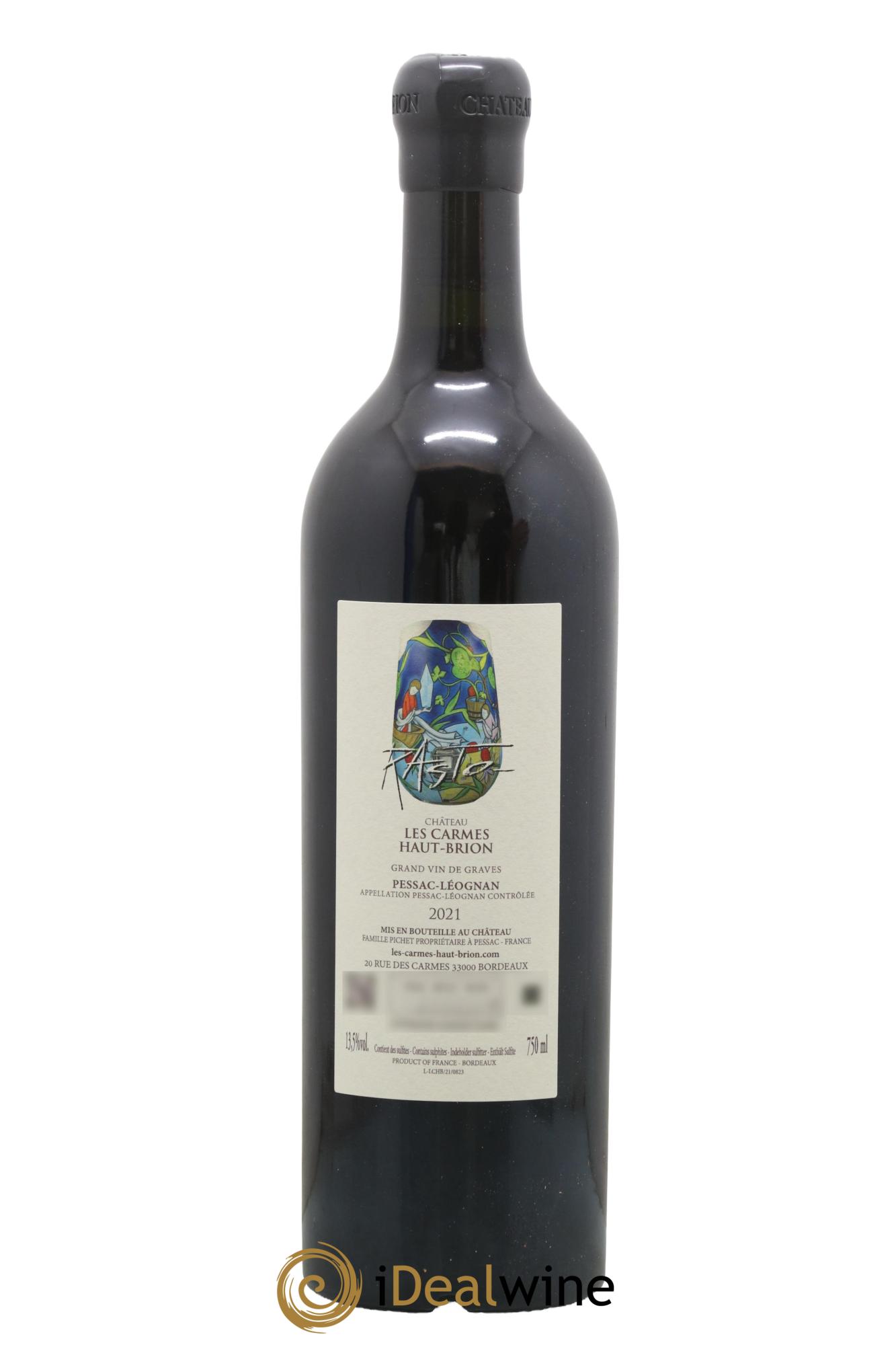 Château Les Carmes Haut-Brion 2021 - Posten von 1 Flasche - 1