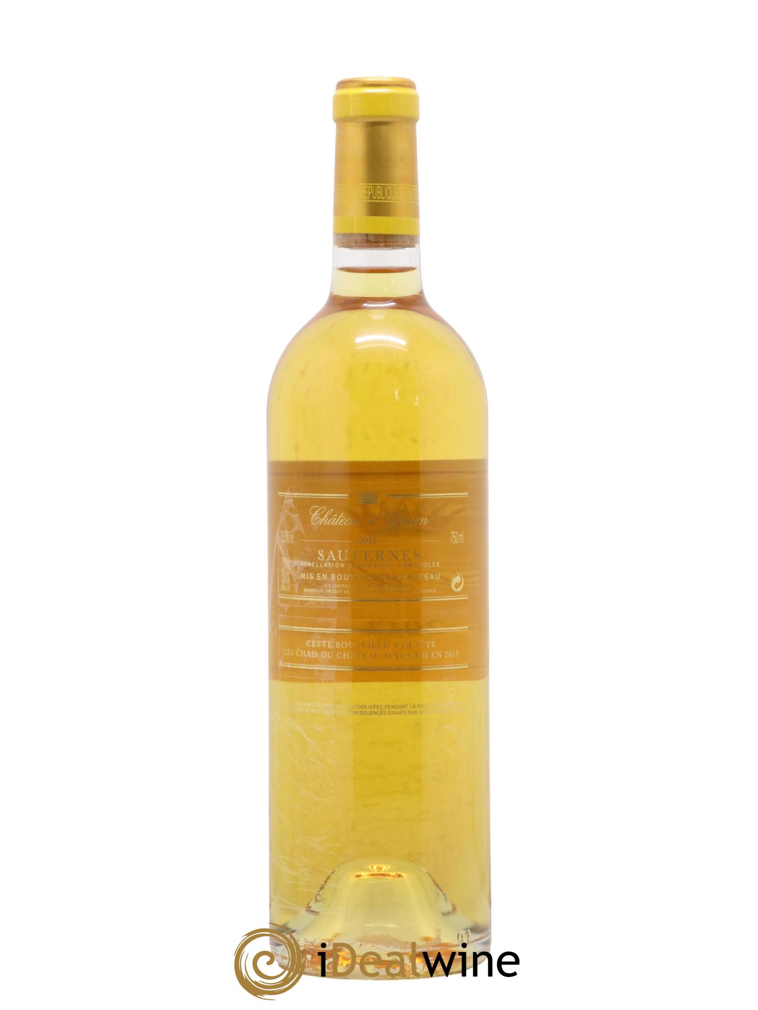 Château d' Yquem 1er Cru Classé Supérieur 2013 - Lotto di 1 bottiglia - 1